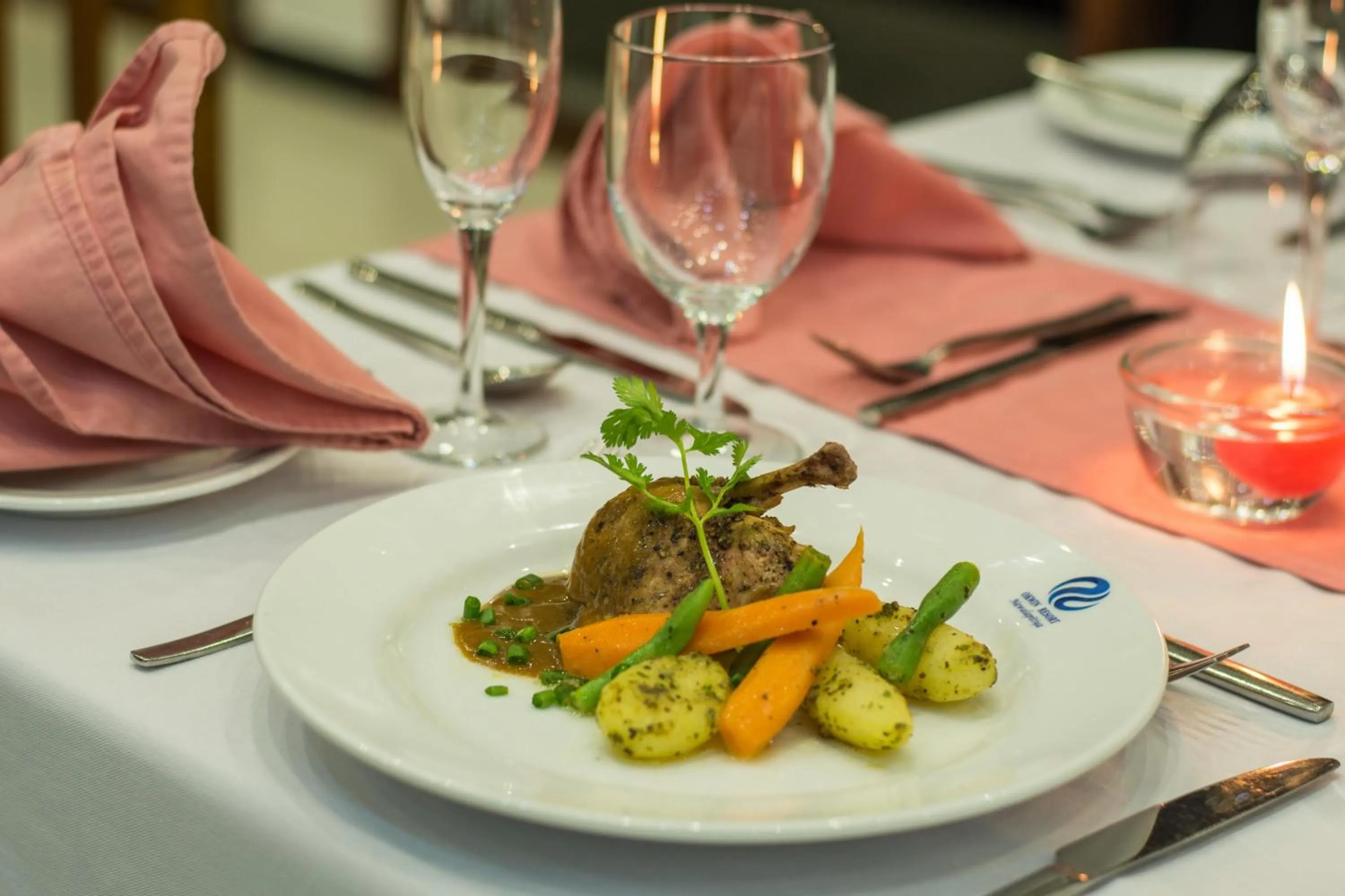 Dinner in Okwin Resort