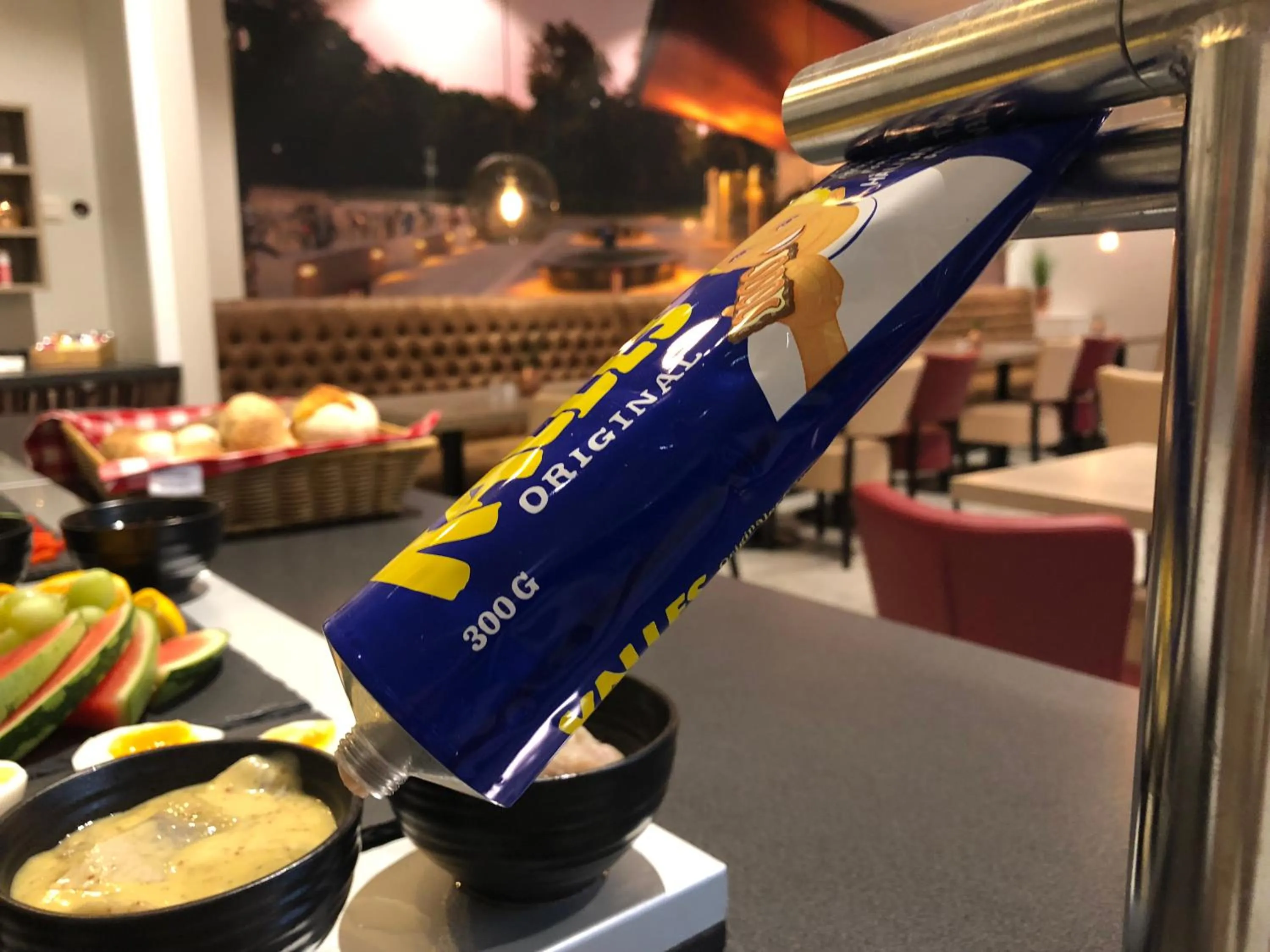 Food close-up in Dream - Luxury Hostel