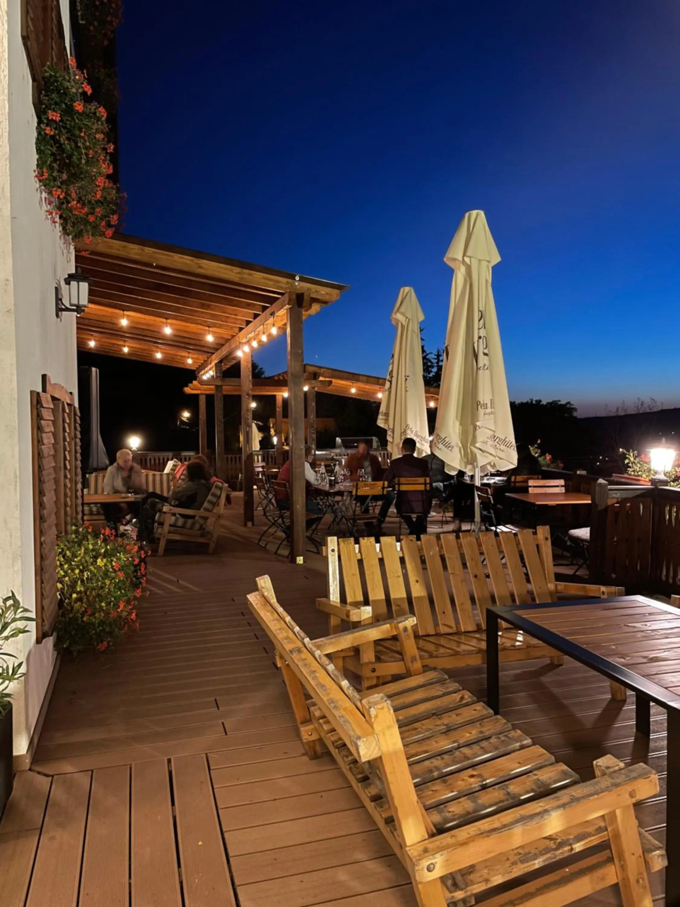 Balcony/Terrace in Hotel Relax Sovata