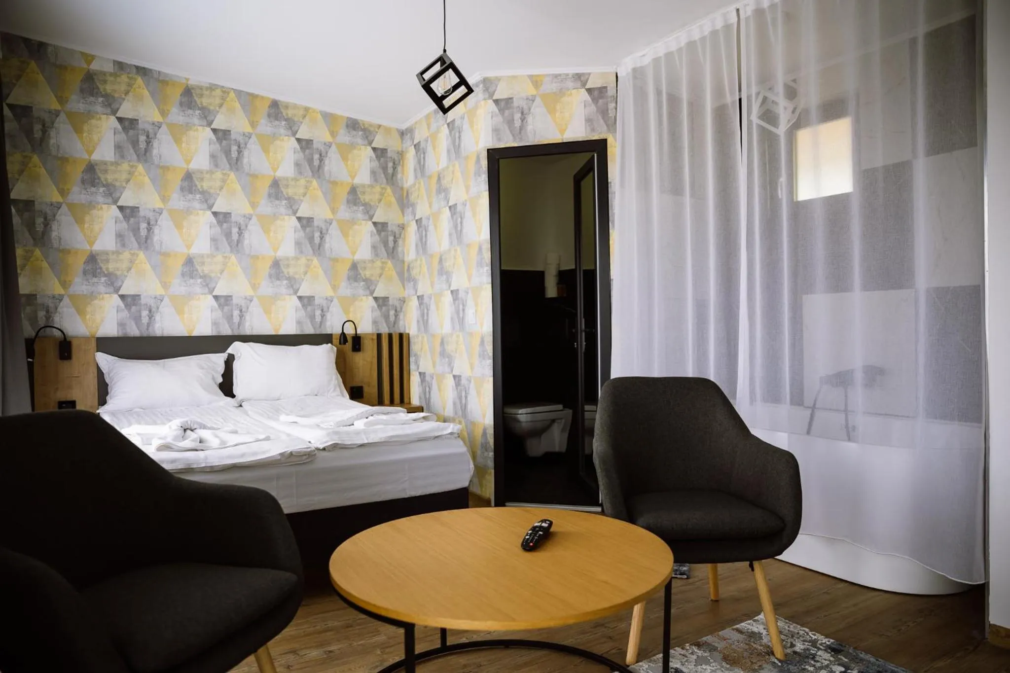 Bedroom, Bed in Hotel Relax Sovata