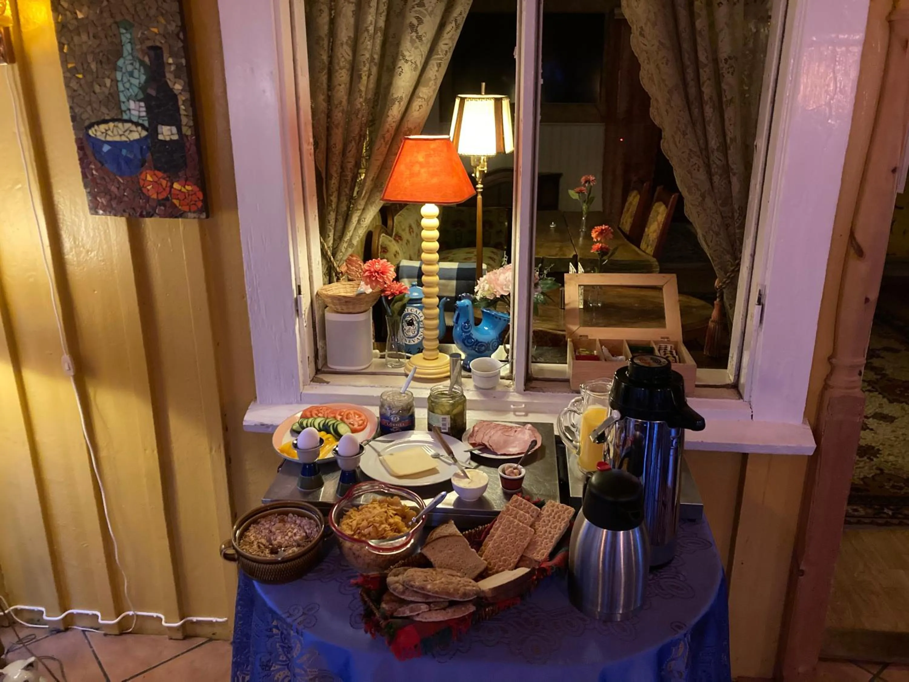 Breakfast in Madam Blå Hotel