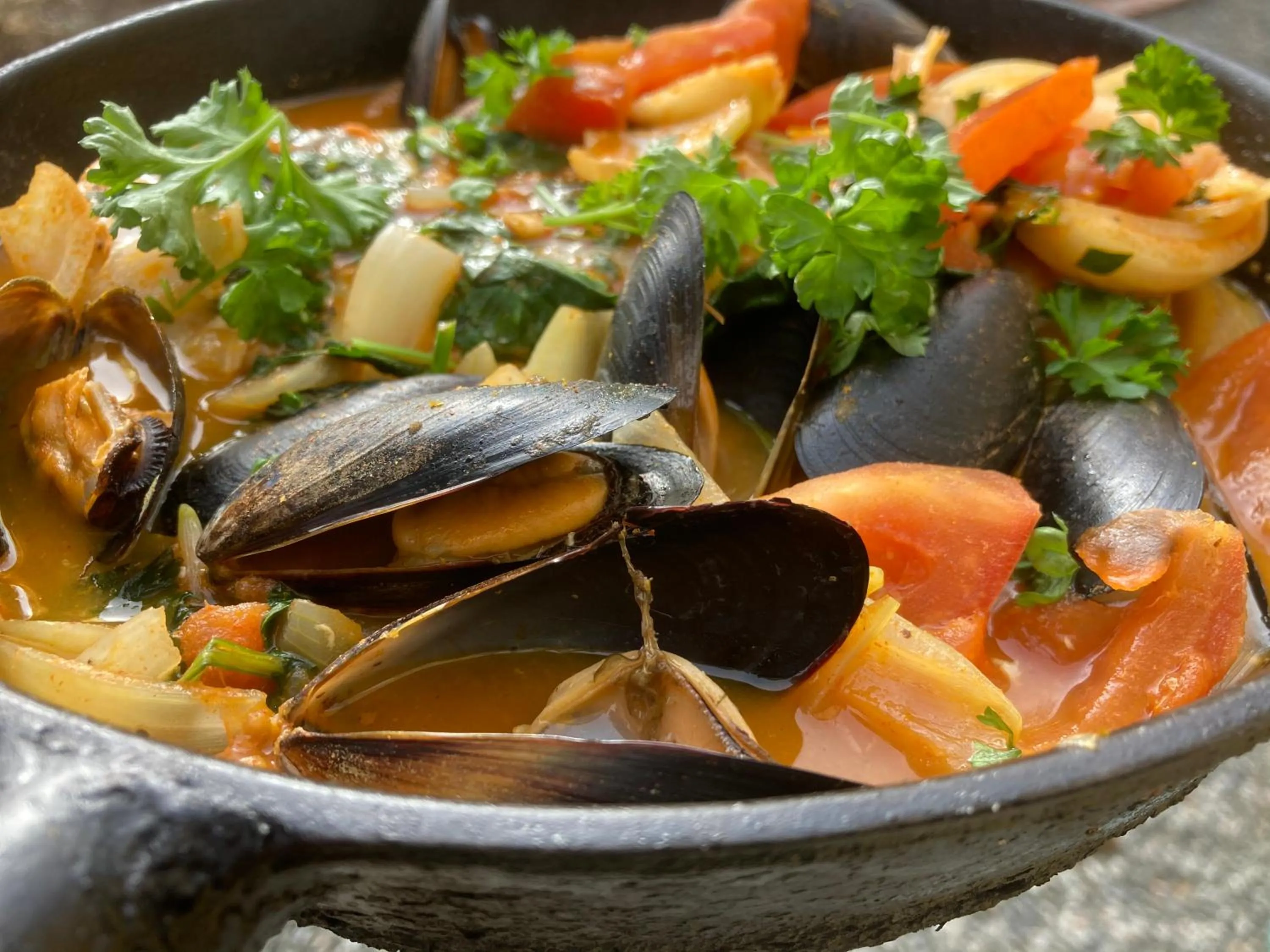 Food and drinks in Madam Blå Hotel