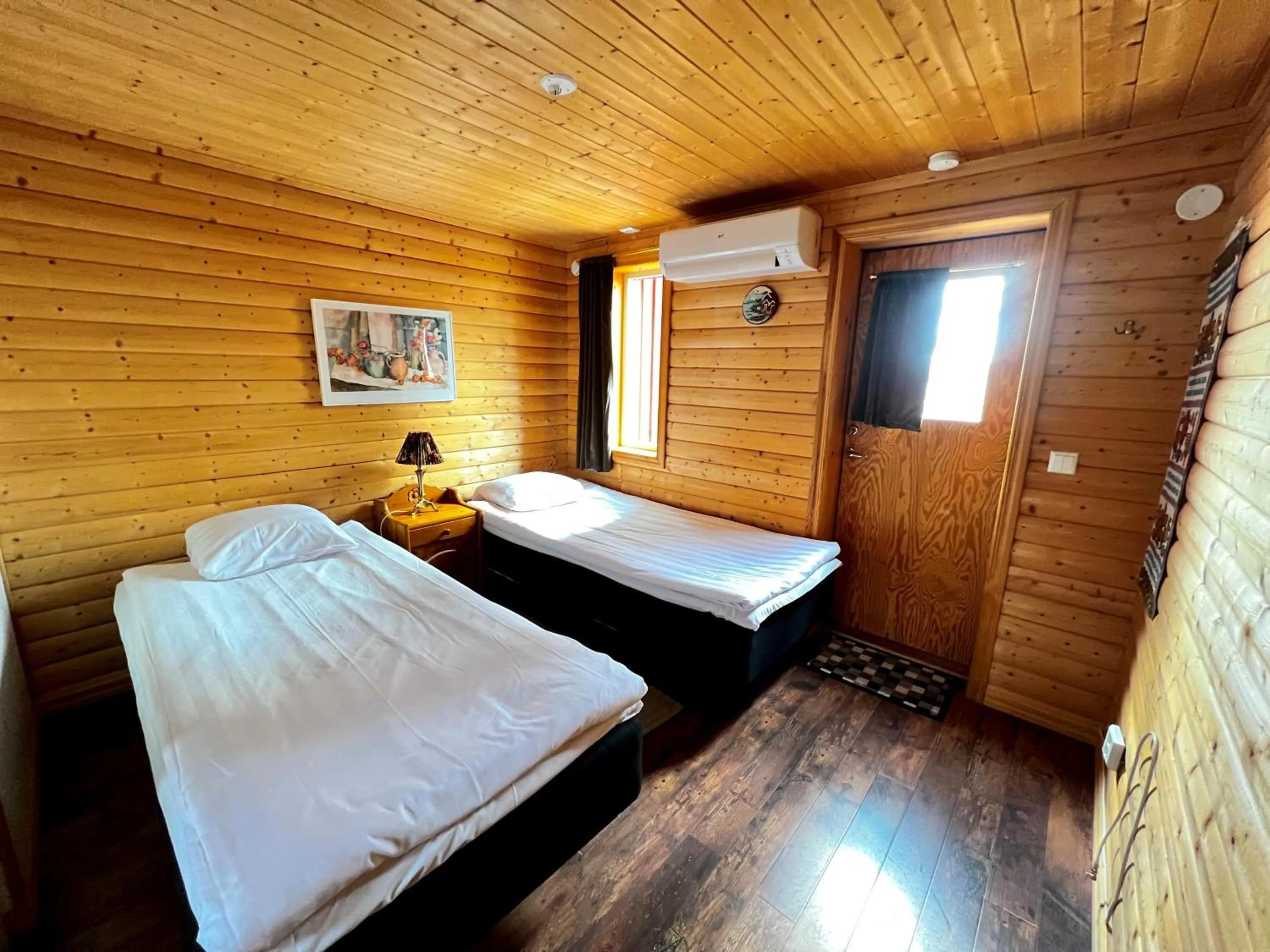 Bed in Madam Blå Hotel