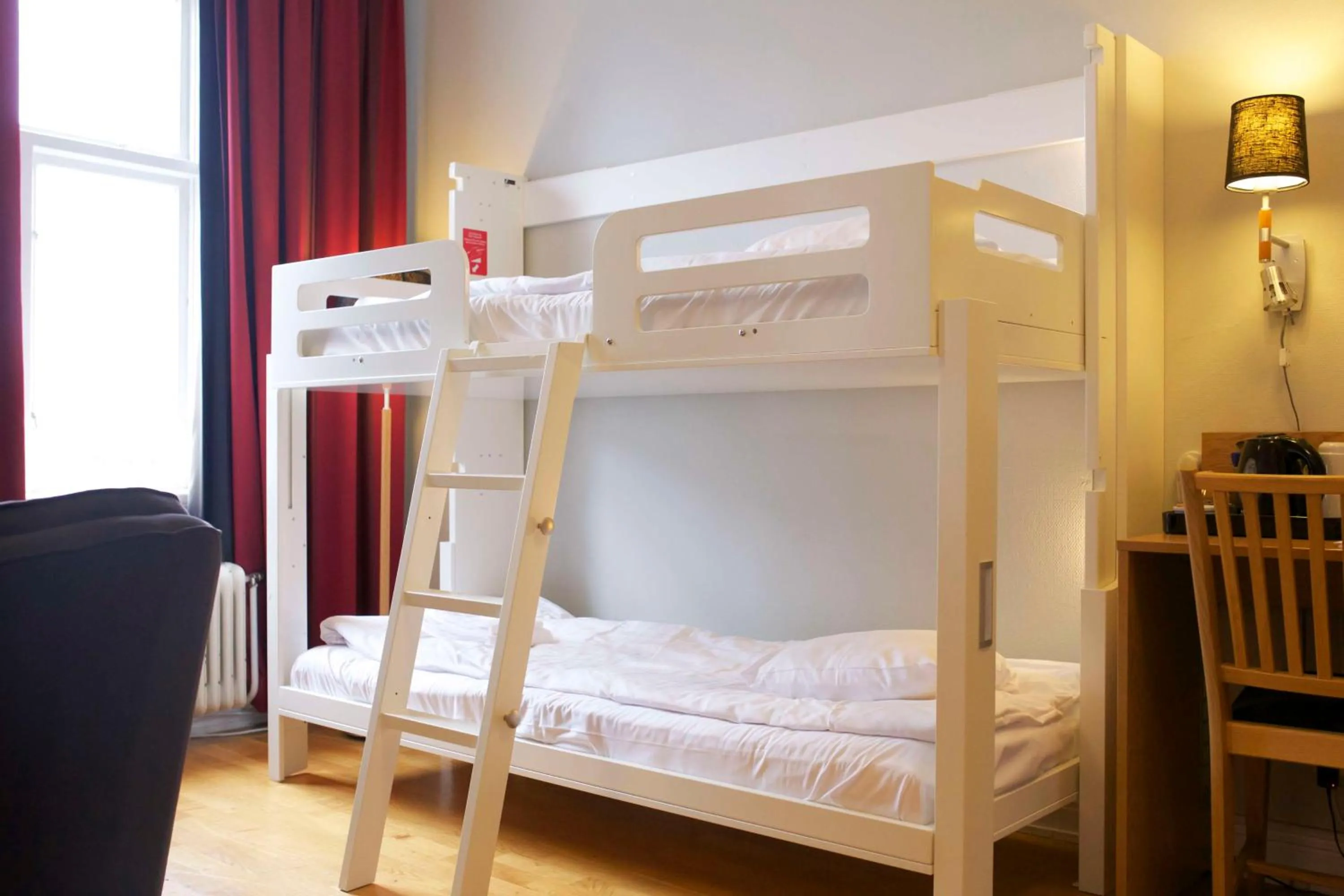 Bedroom, Bed in Scandic Arvika