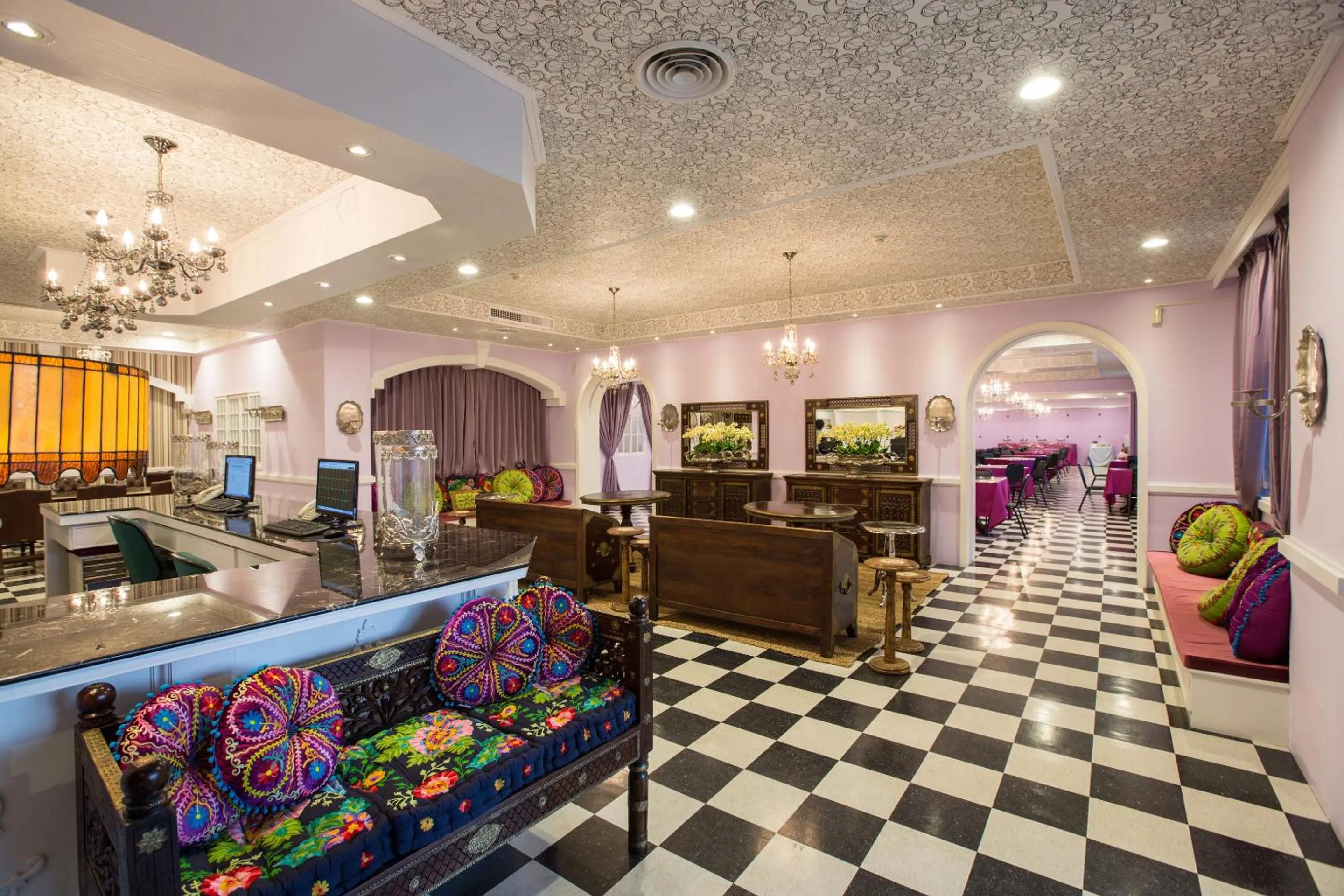 Lobby or reception in Jinhue Hotel