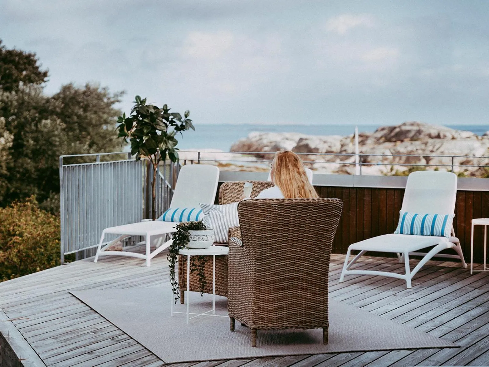 Natural landscape in Smögens Hafvsbad