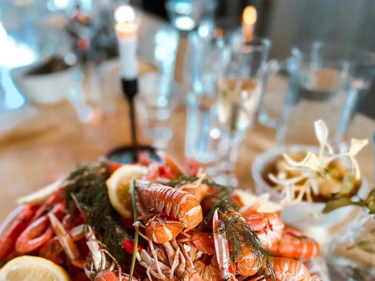 Food and drinks in Smögens Hafvsbad