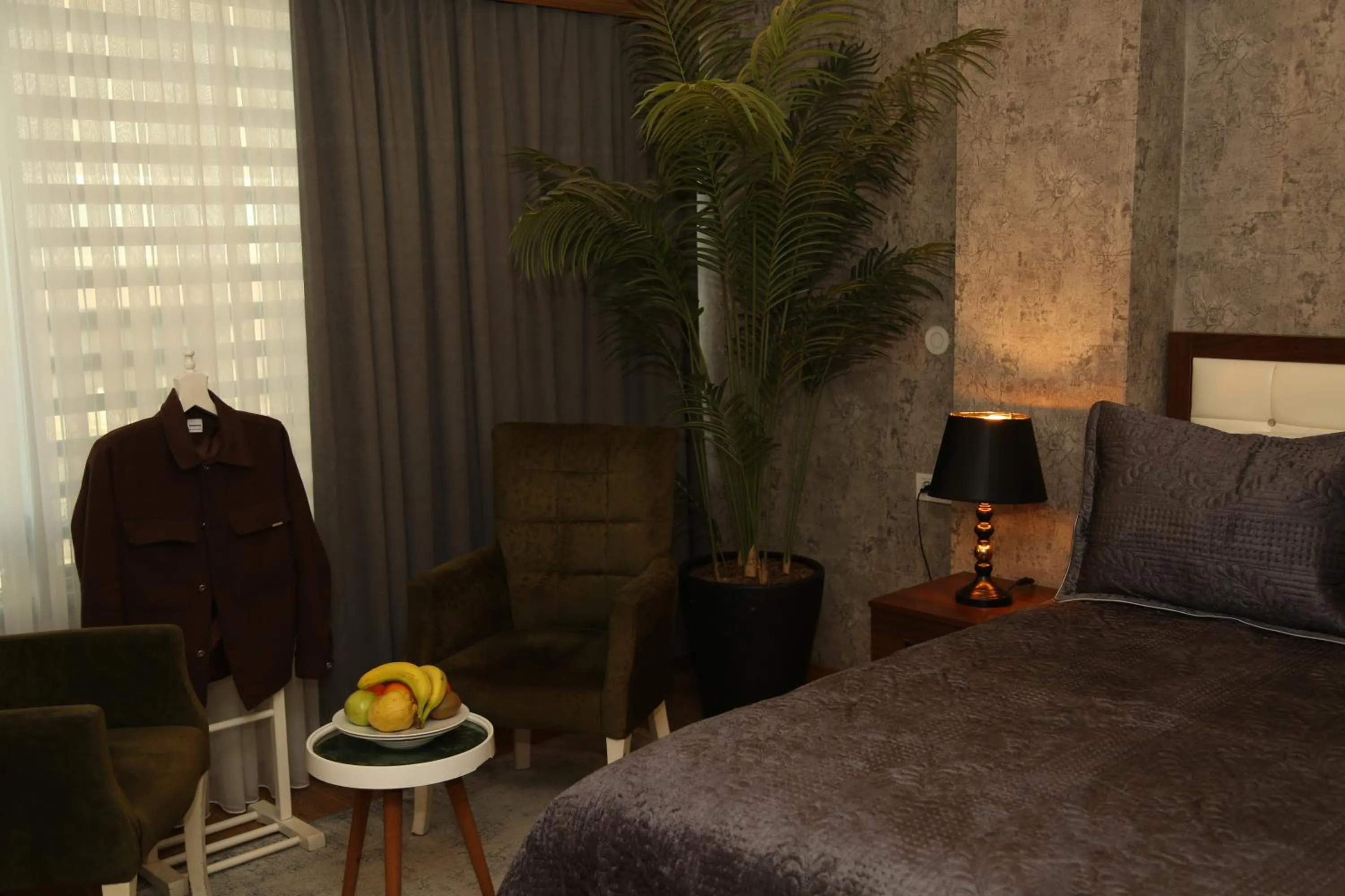 Bed in Cebeci Grand Hotel