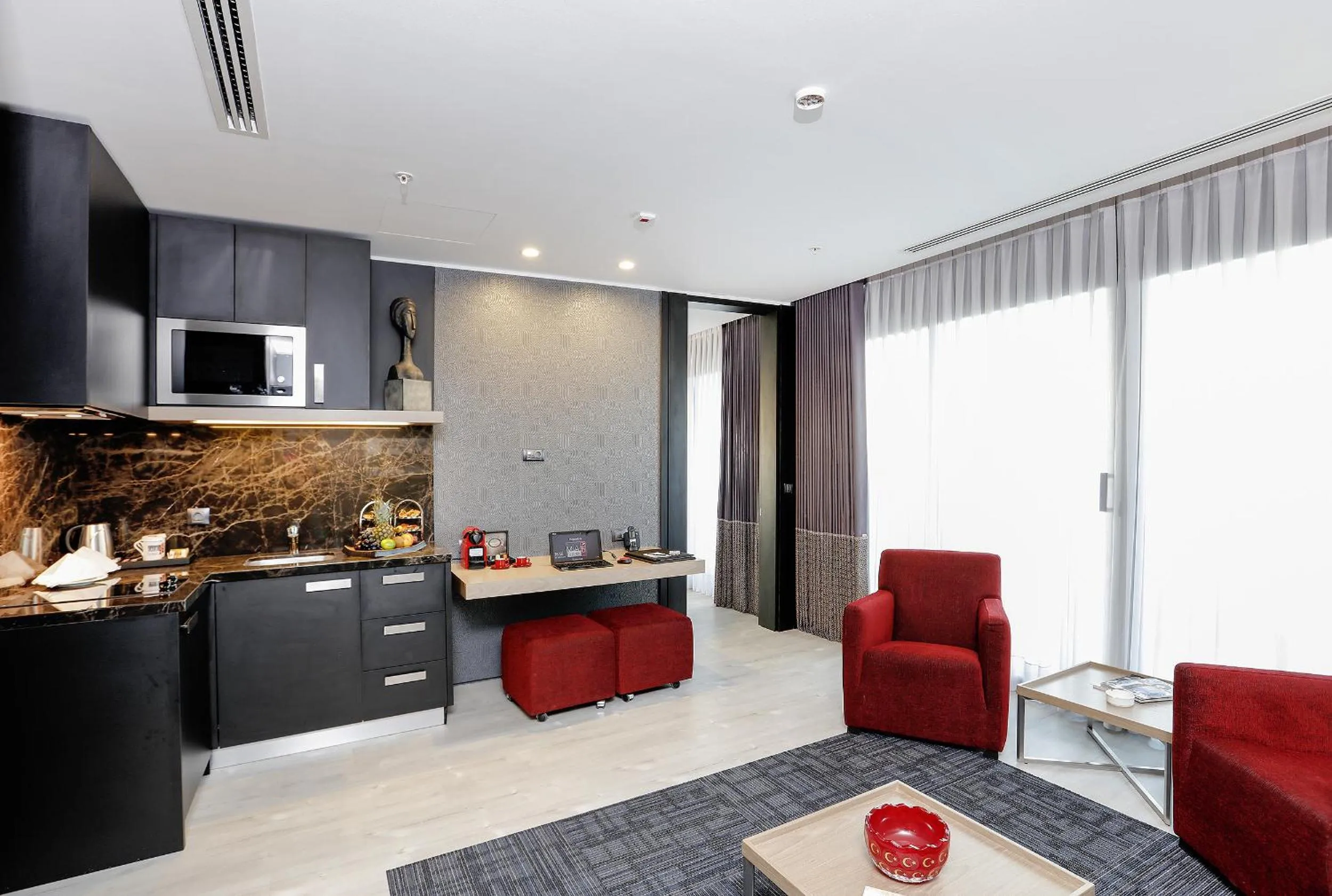 Living room in Mia City Hotel