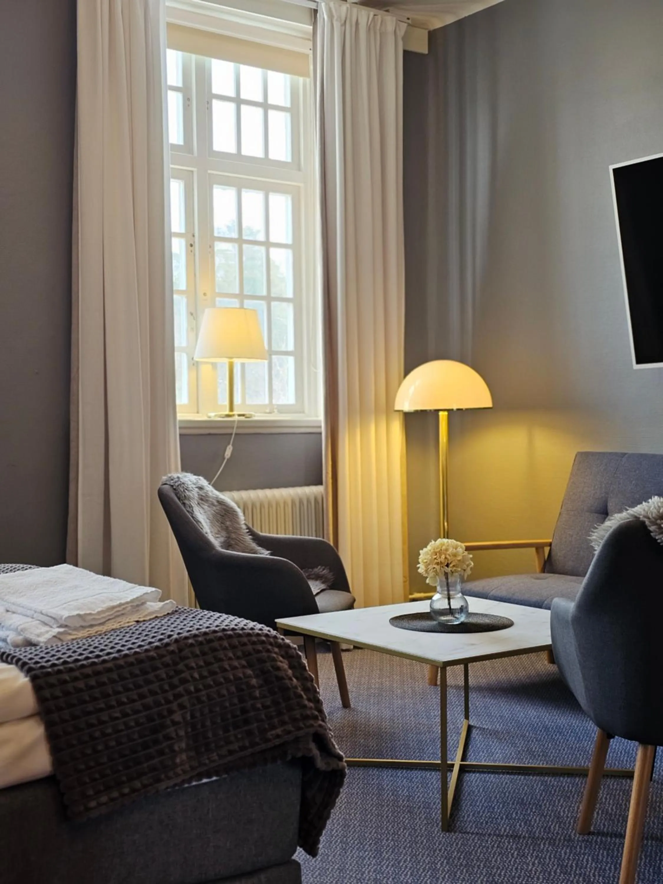 TV and multimedia, Bed in Furunäset Hotell & Konferens