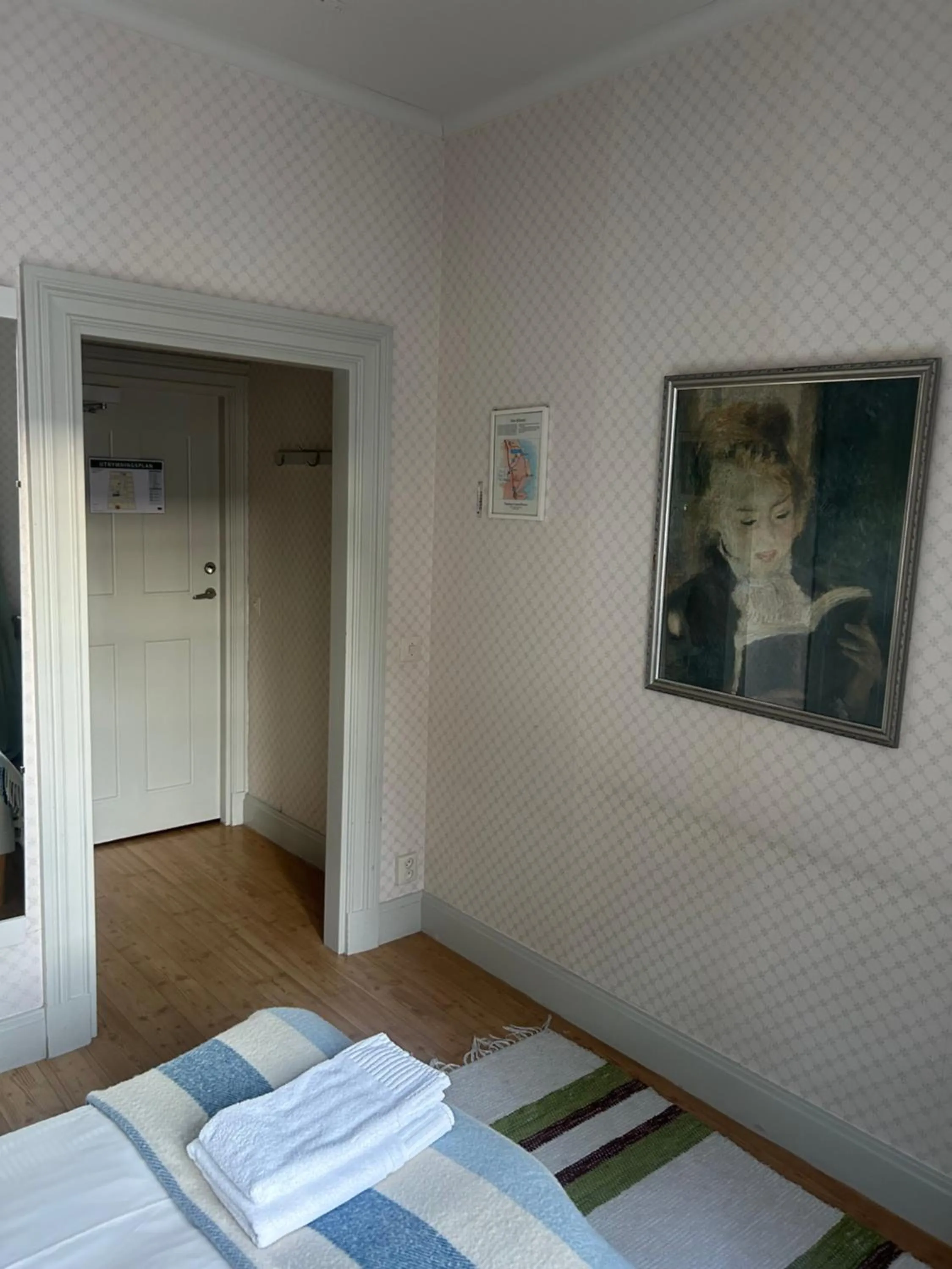 Bed in Wärdshuset Gammel Tammen Österbybruk