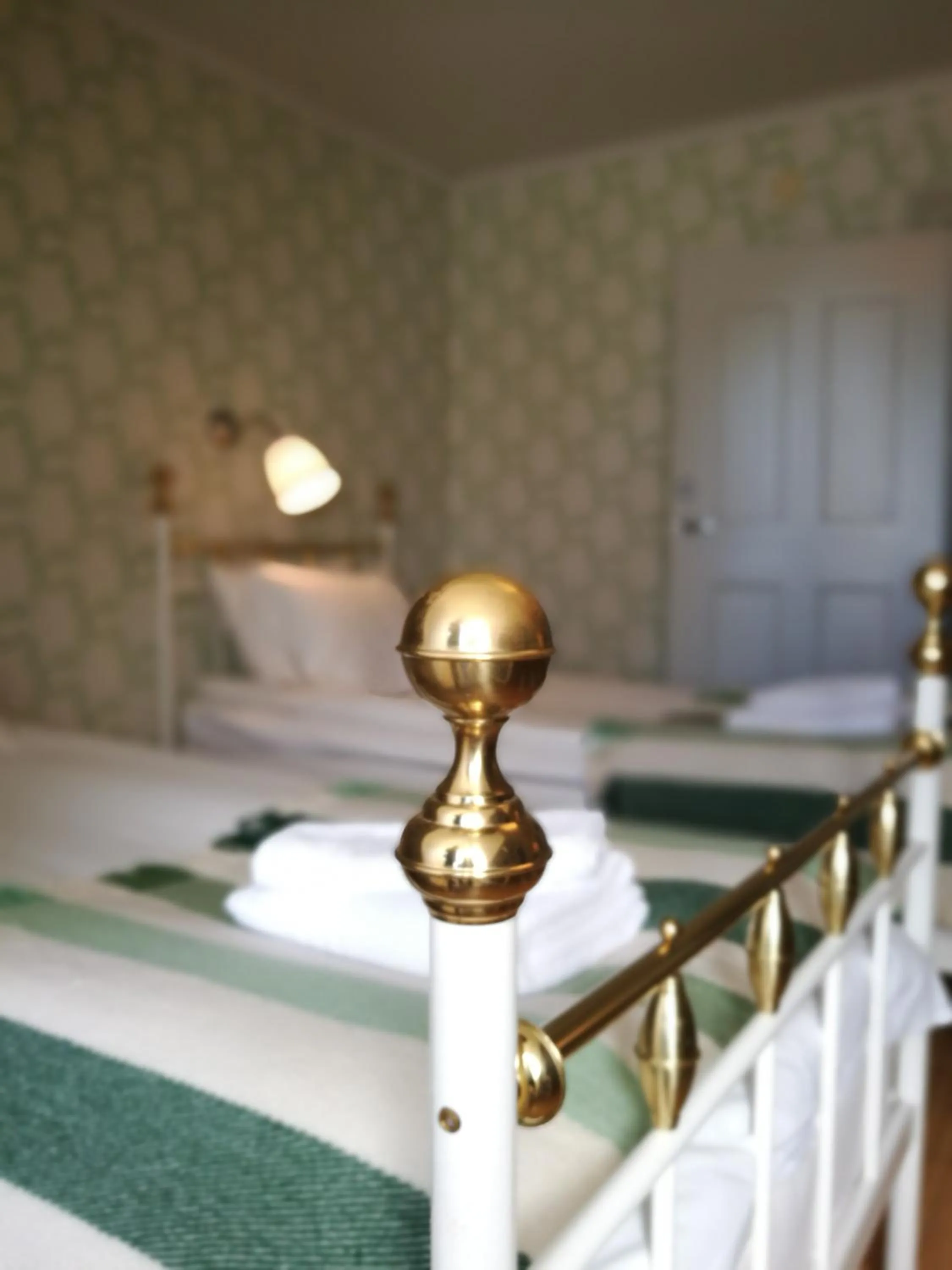 Bed in Wärdshuset Gammel Tammen Österbybruk