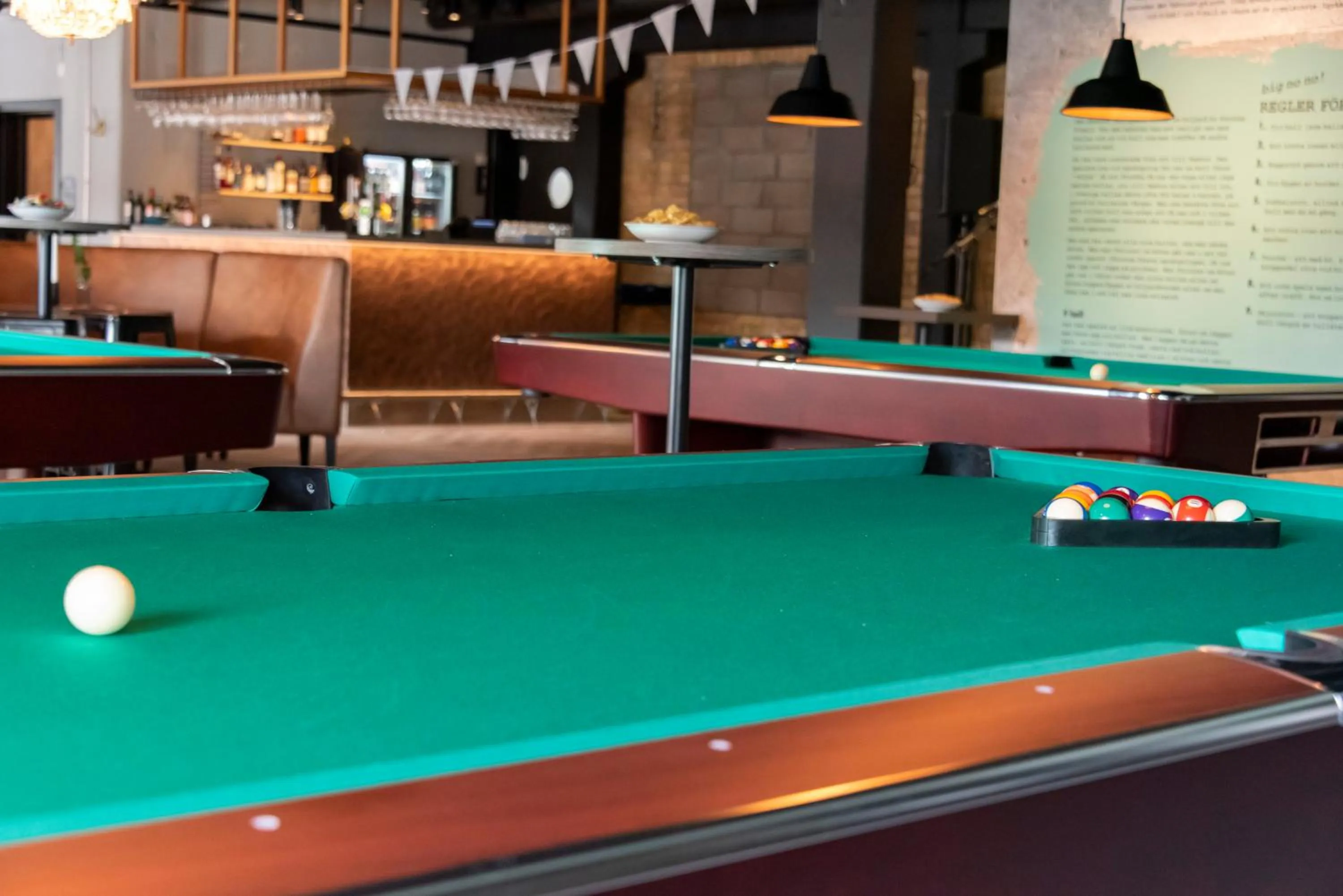 Billiard in Hotell Nissastigen