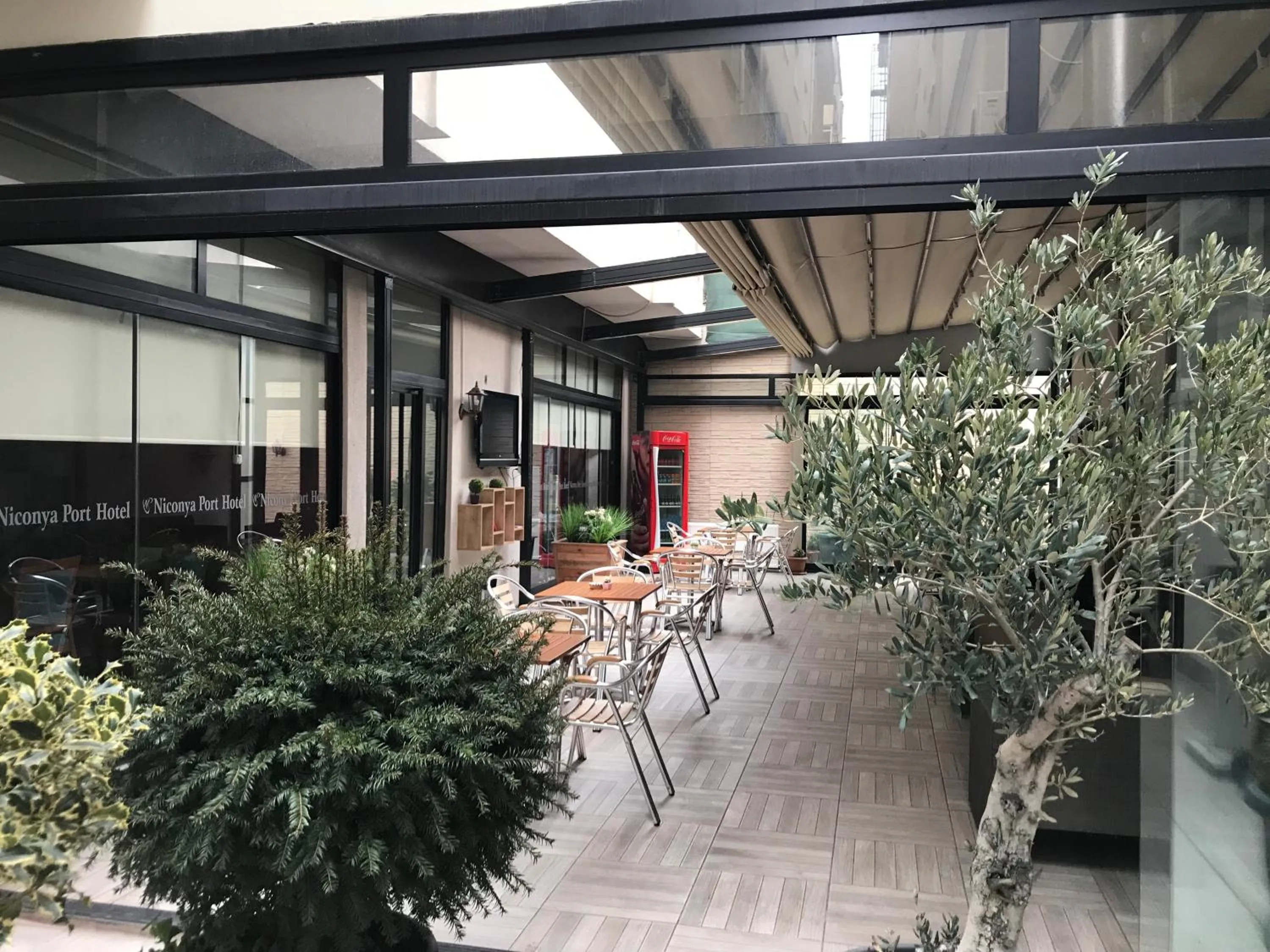 Garden view in Niconya Port Suite&Hotel