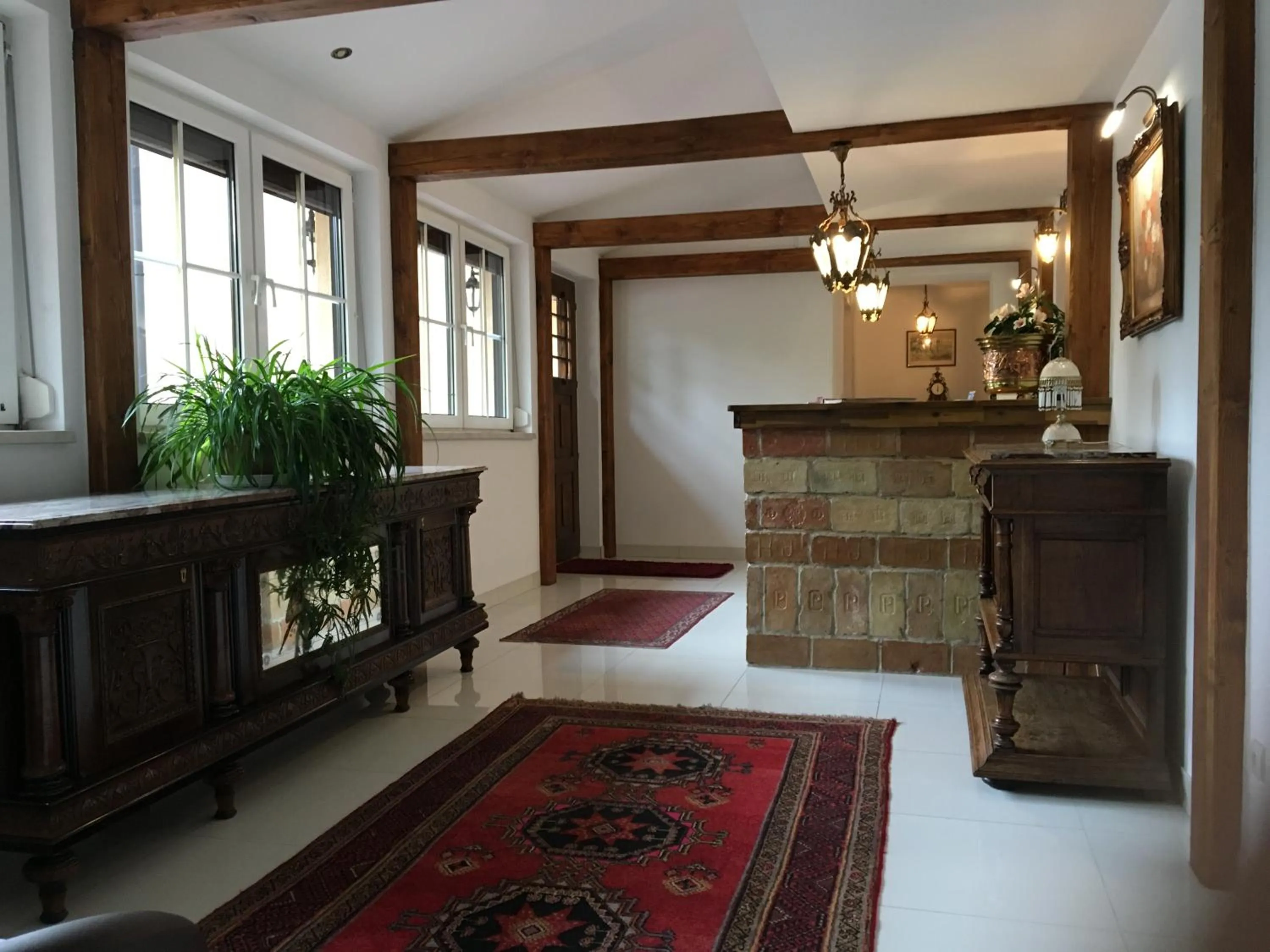 Lobby or reception in Residenz Polenia