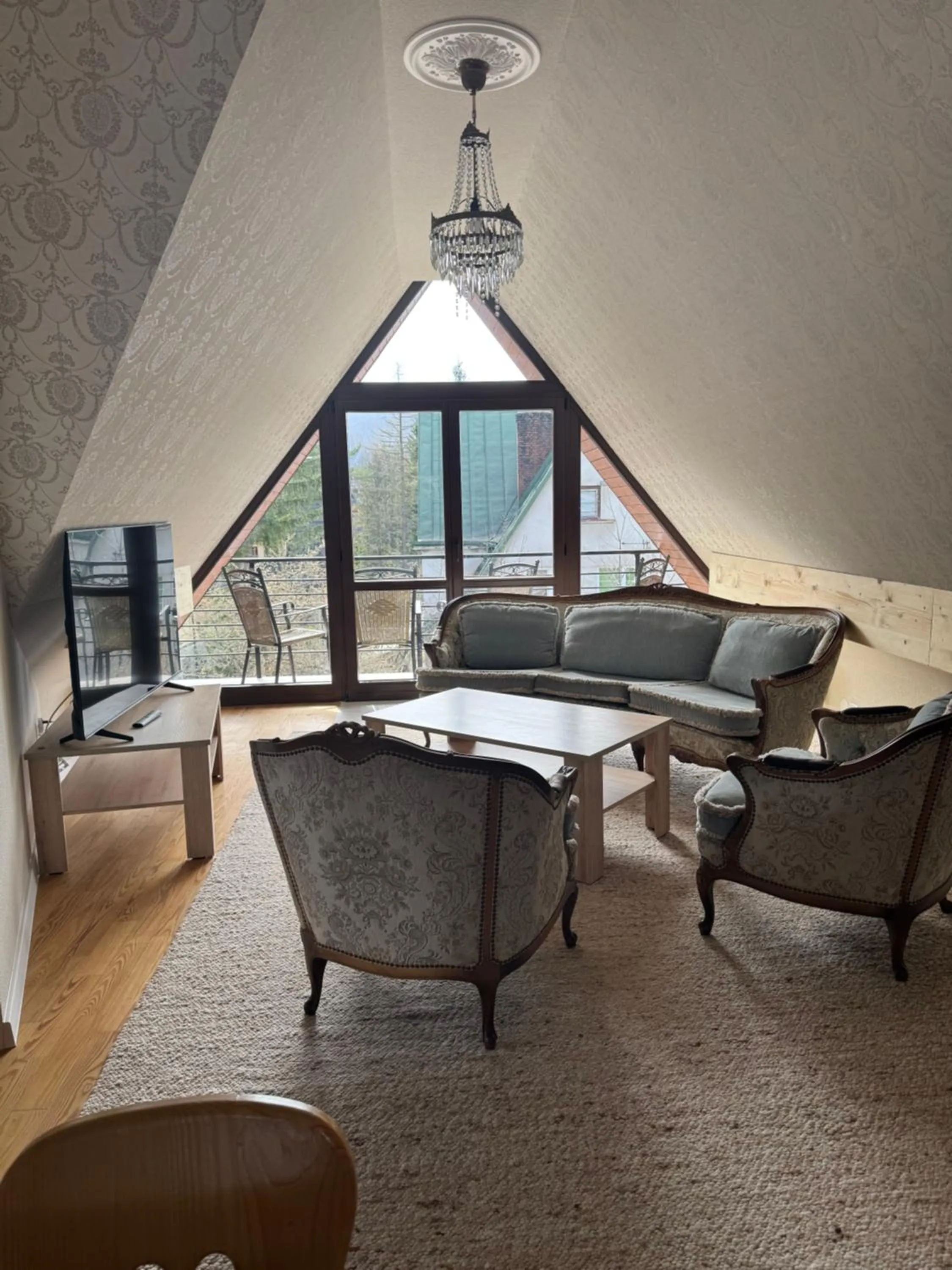 Living room in Residenz Polenia