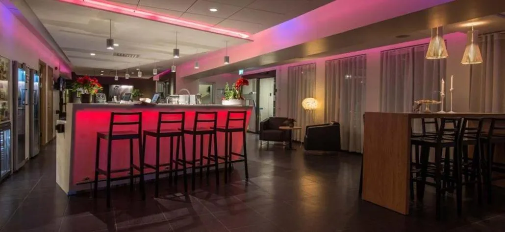 Lounge or bar in Hotell Villa Sparta