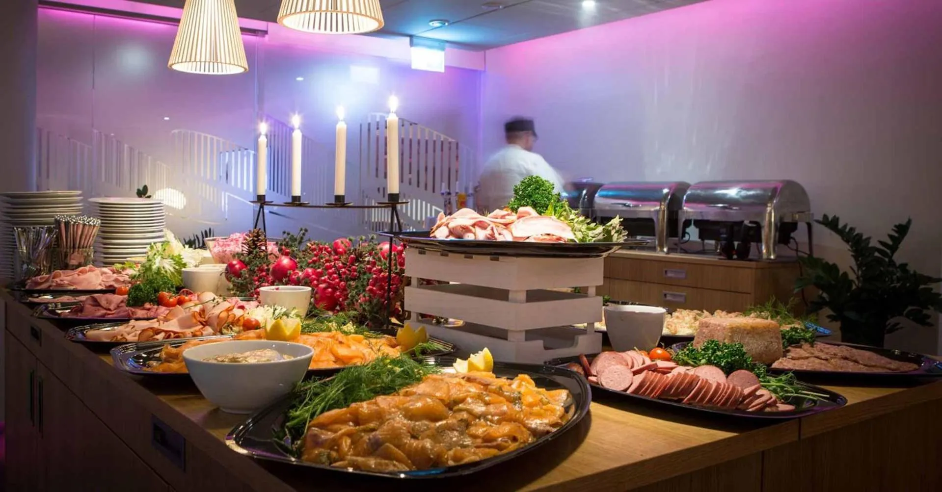 Food and drinks in Hotell Villa Sparta