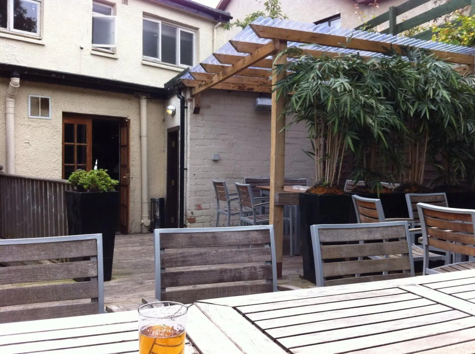 Patio in The Inn at Kippen