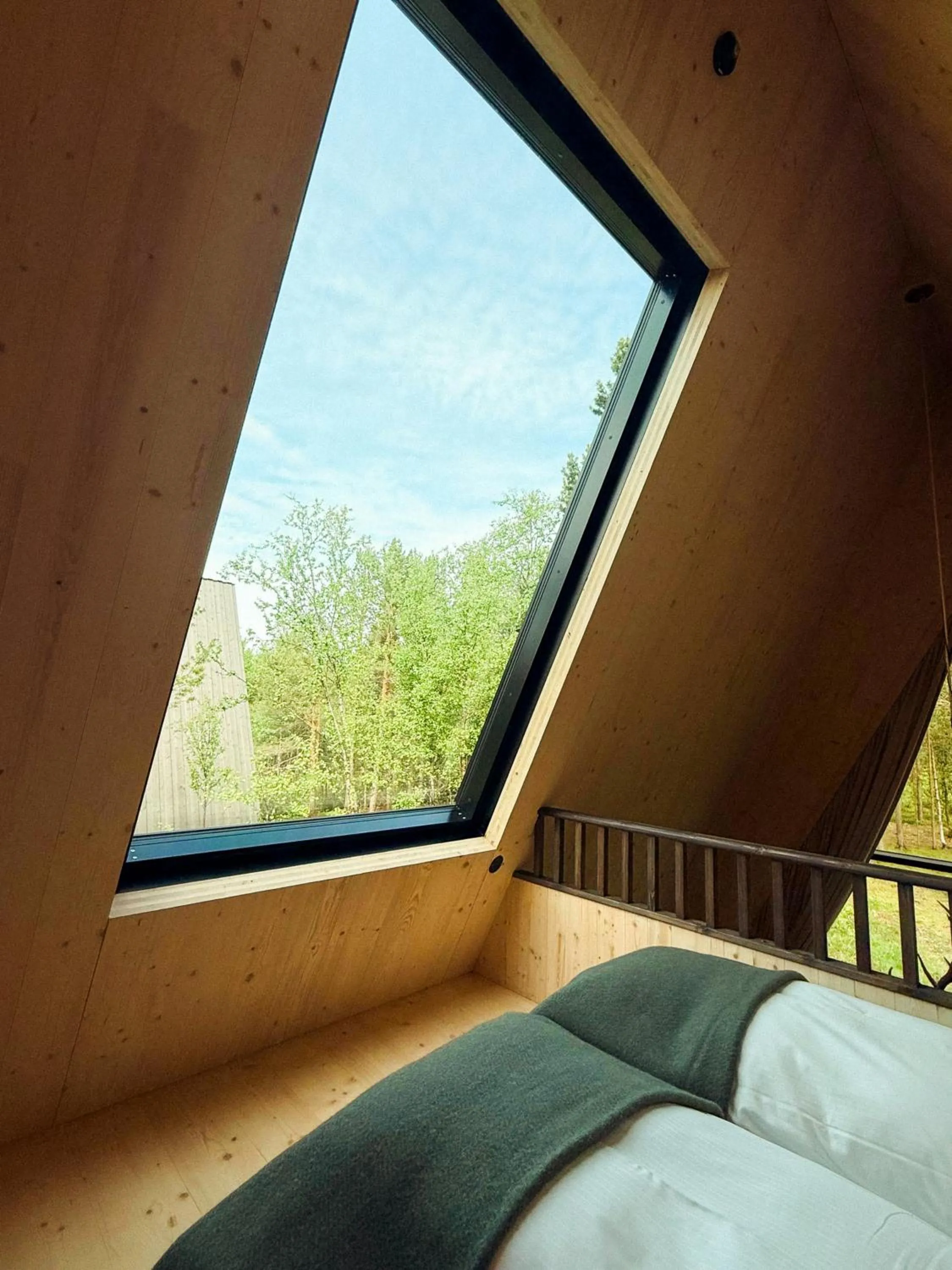 Bed in Holmen Husky Lodge