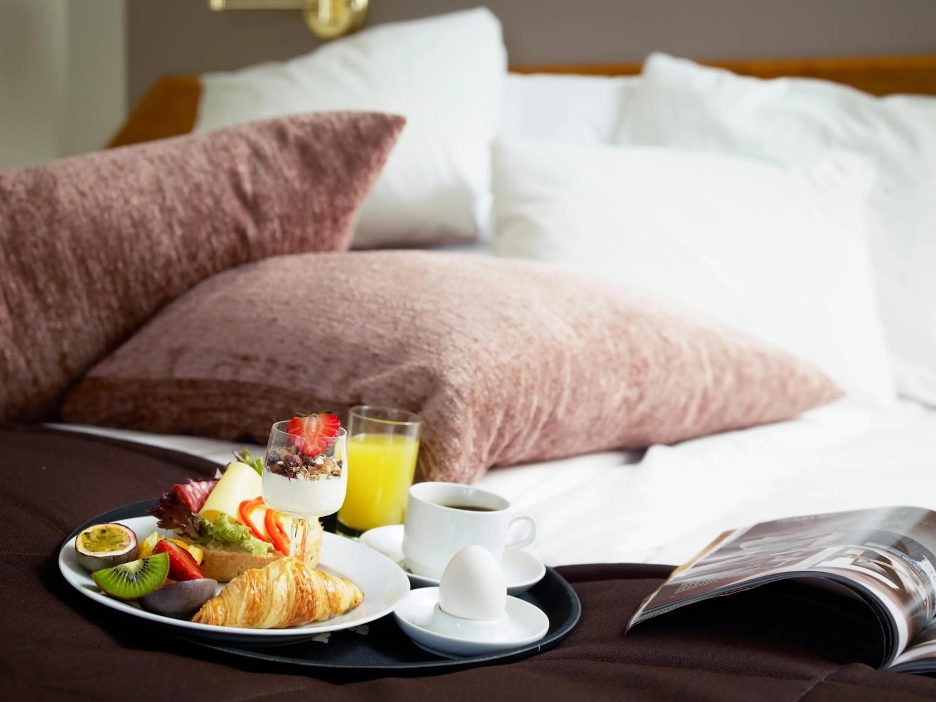 Bed in Hotel Terraza