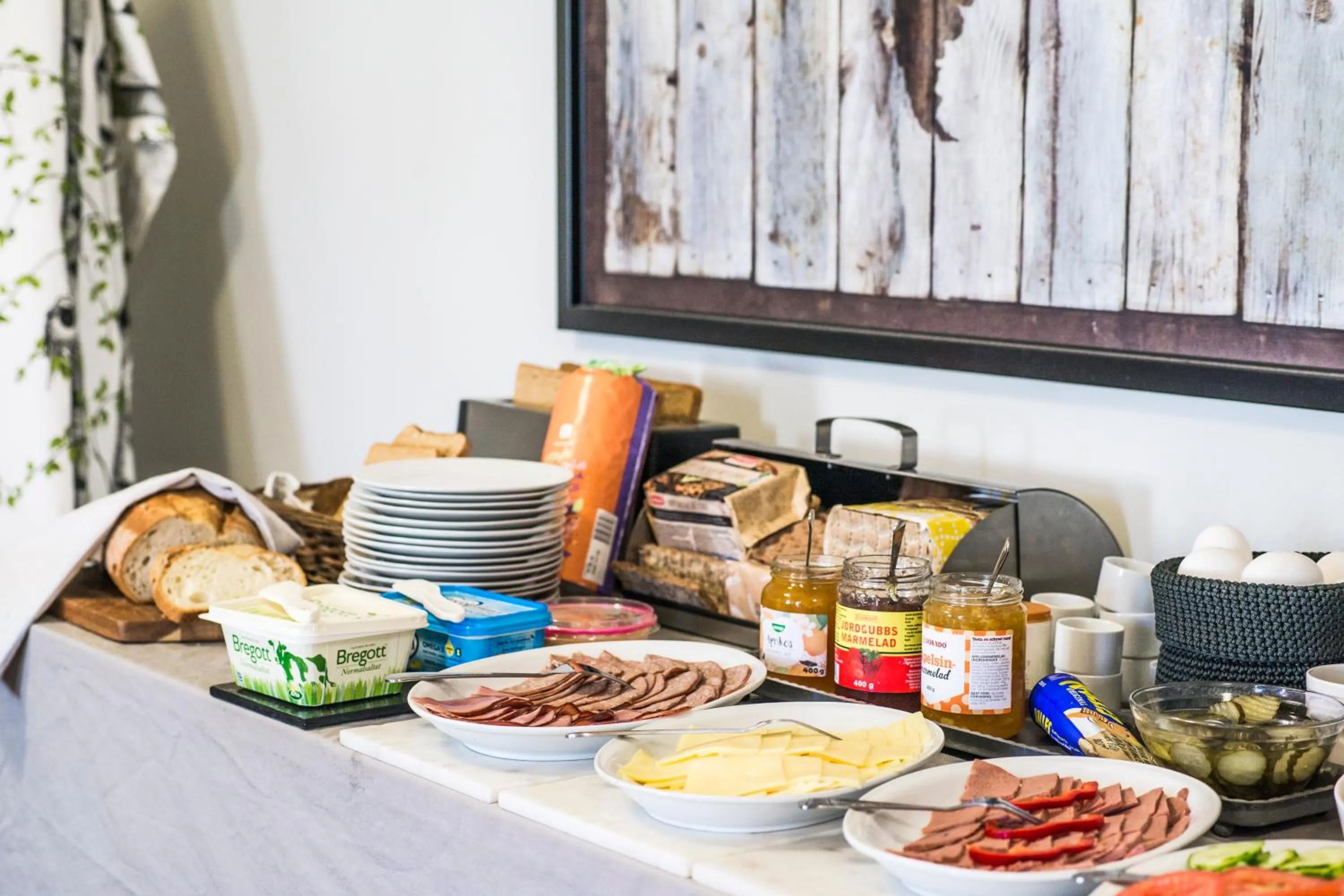 Breakfast in Hotell Gamla Fängelset