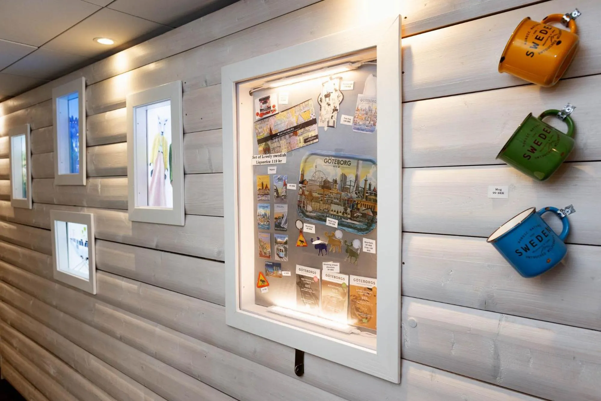 Decorative detail in Slottsskogens Hostel