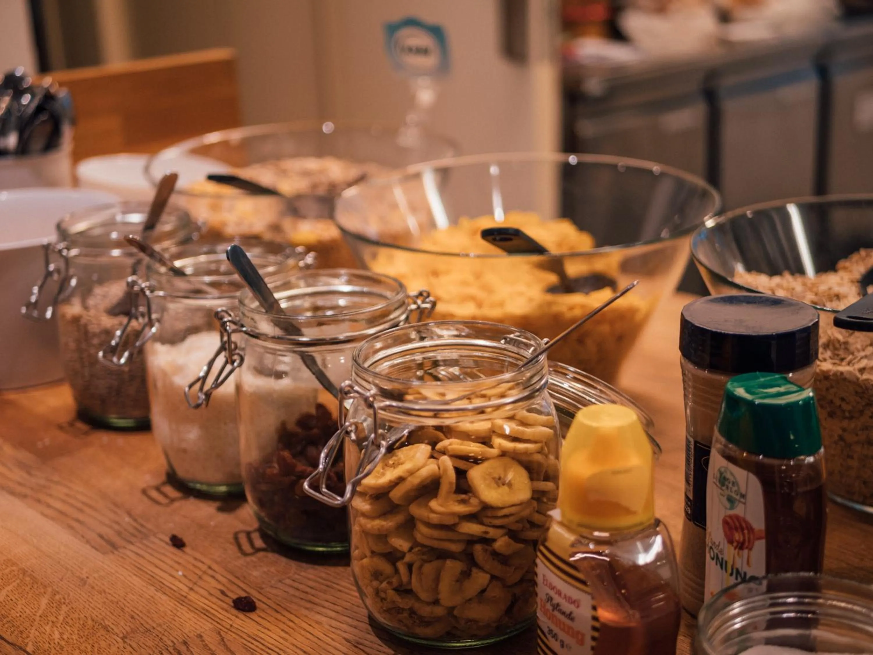 Buffet breakfast in Slottsskogens Hostel