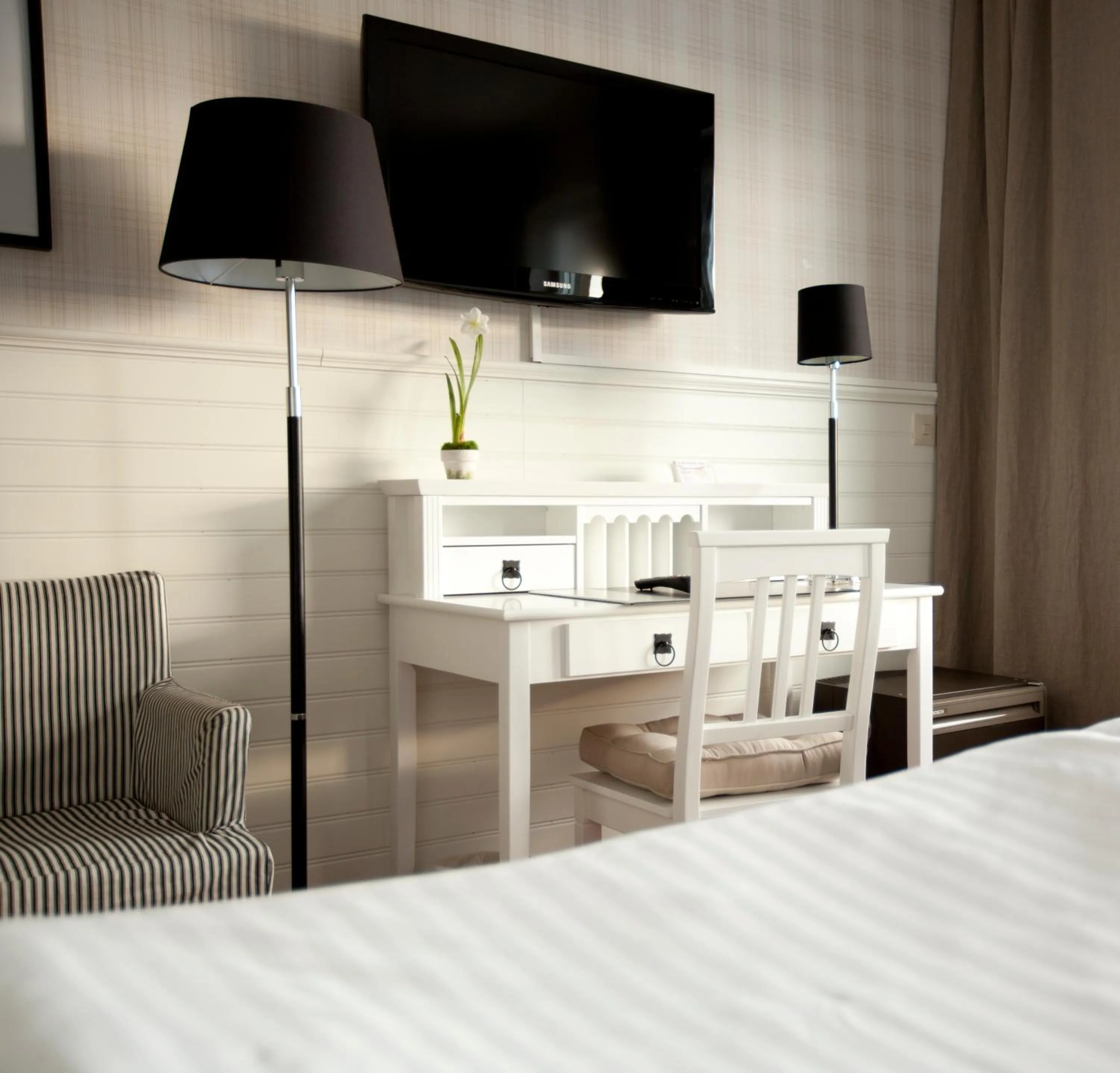 TV and multimedia, Bed in Lages Motel