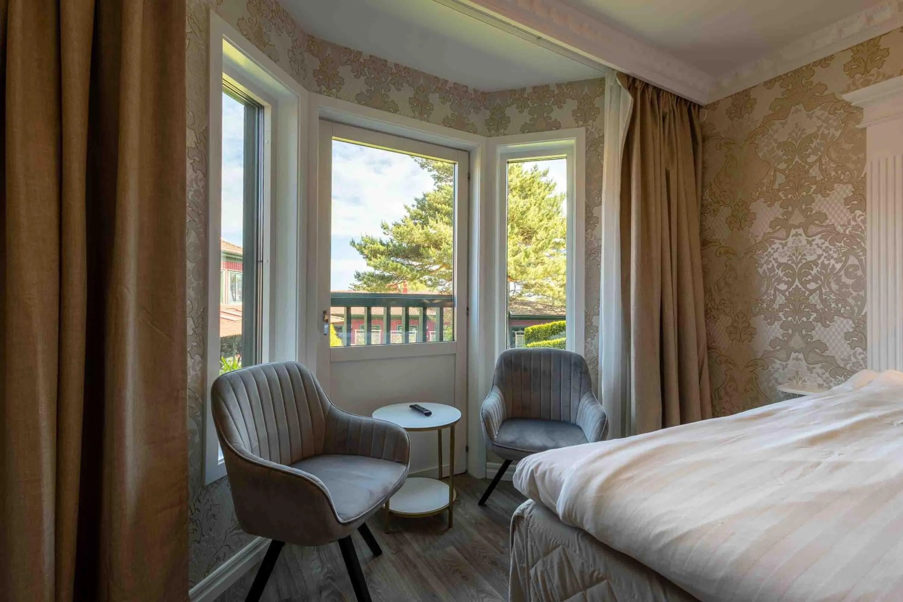 Garden view, Bed in Säröhus Hotel, Conference & Spa