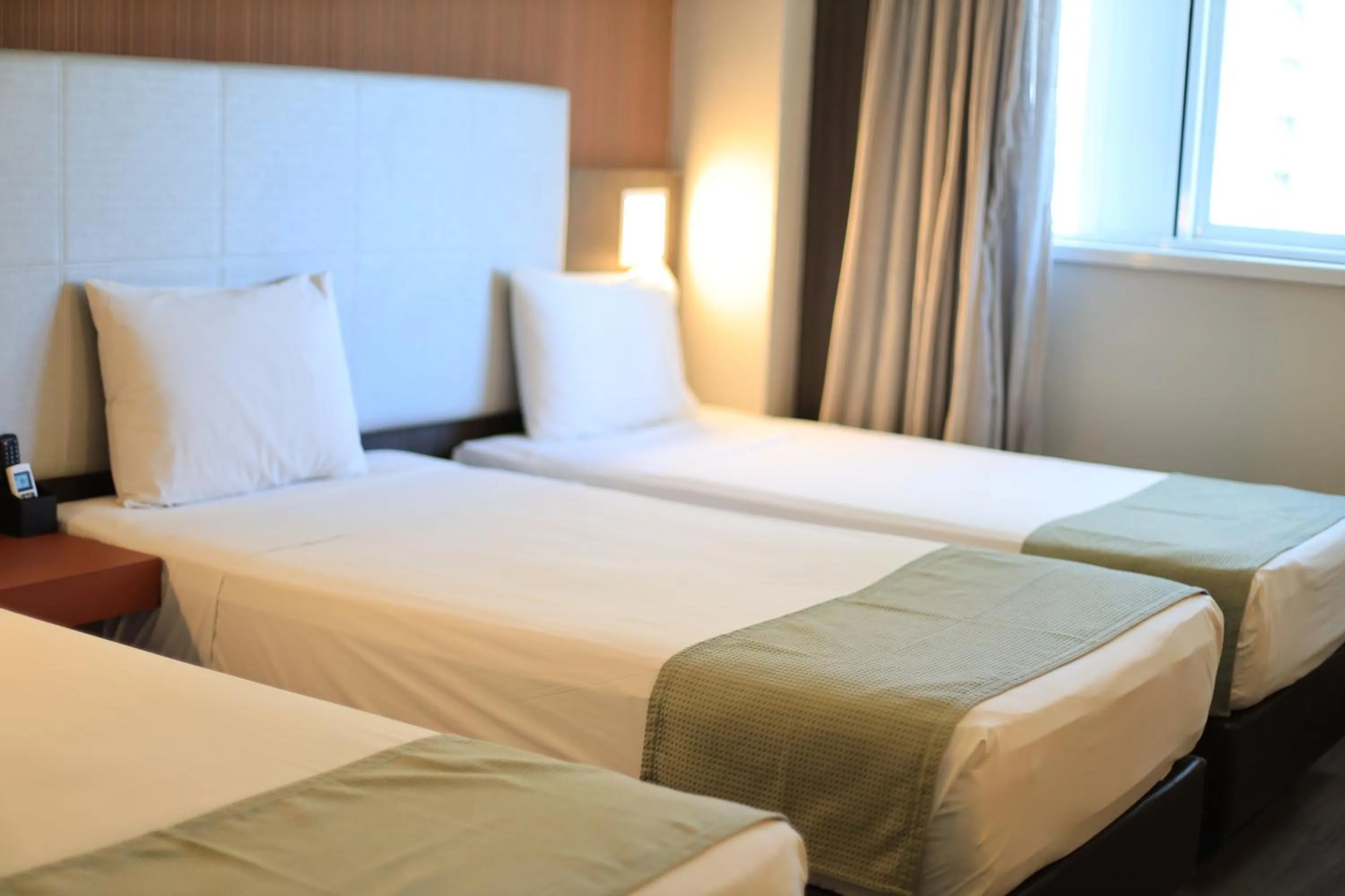 Bed in eSuites Hotel Recreio Shopping