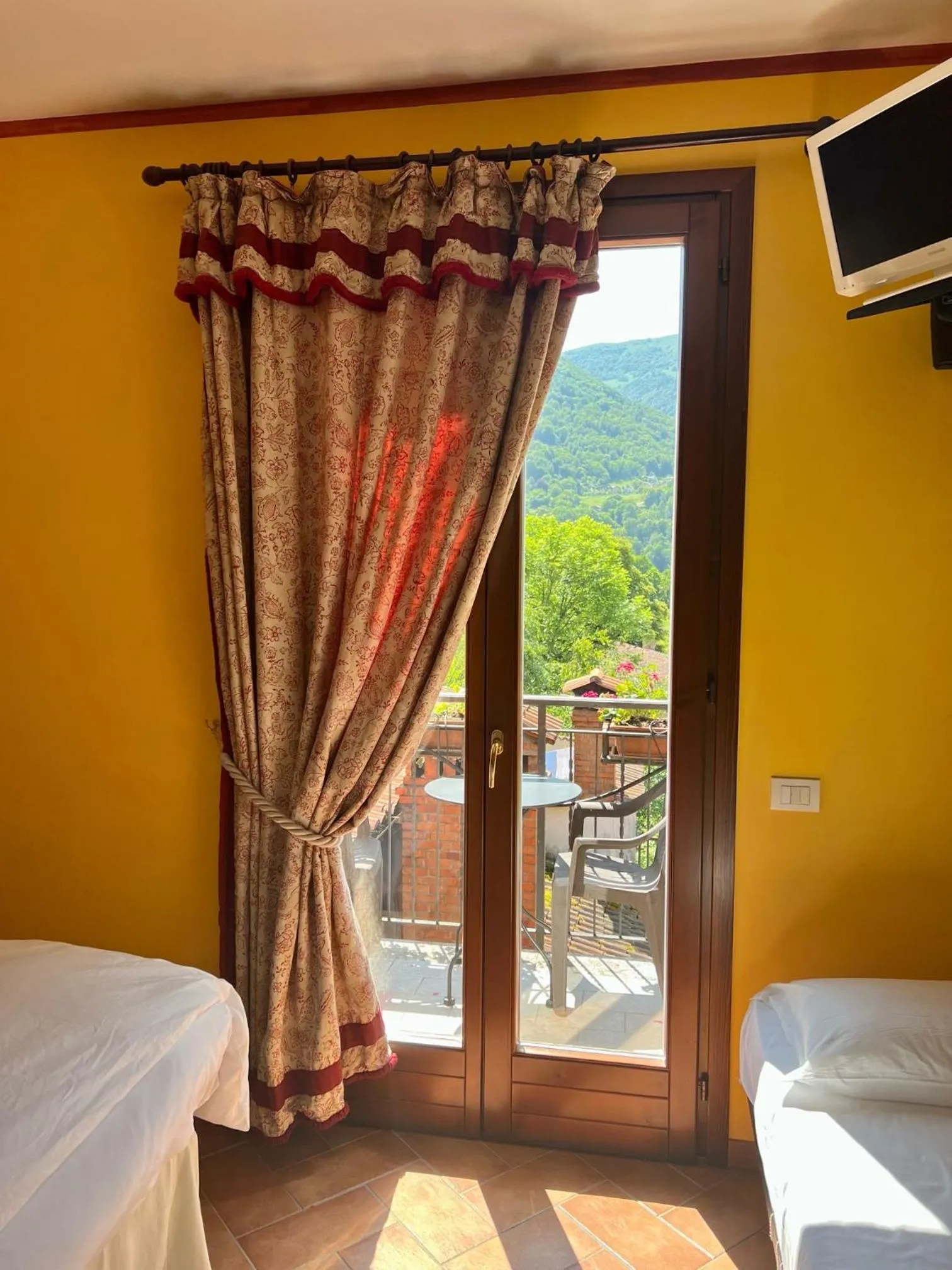 Bed in La Griglia Hotel