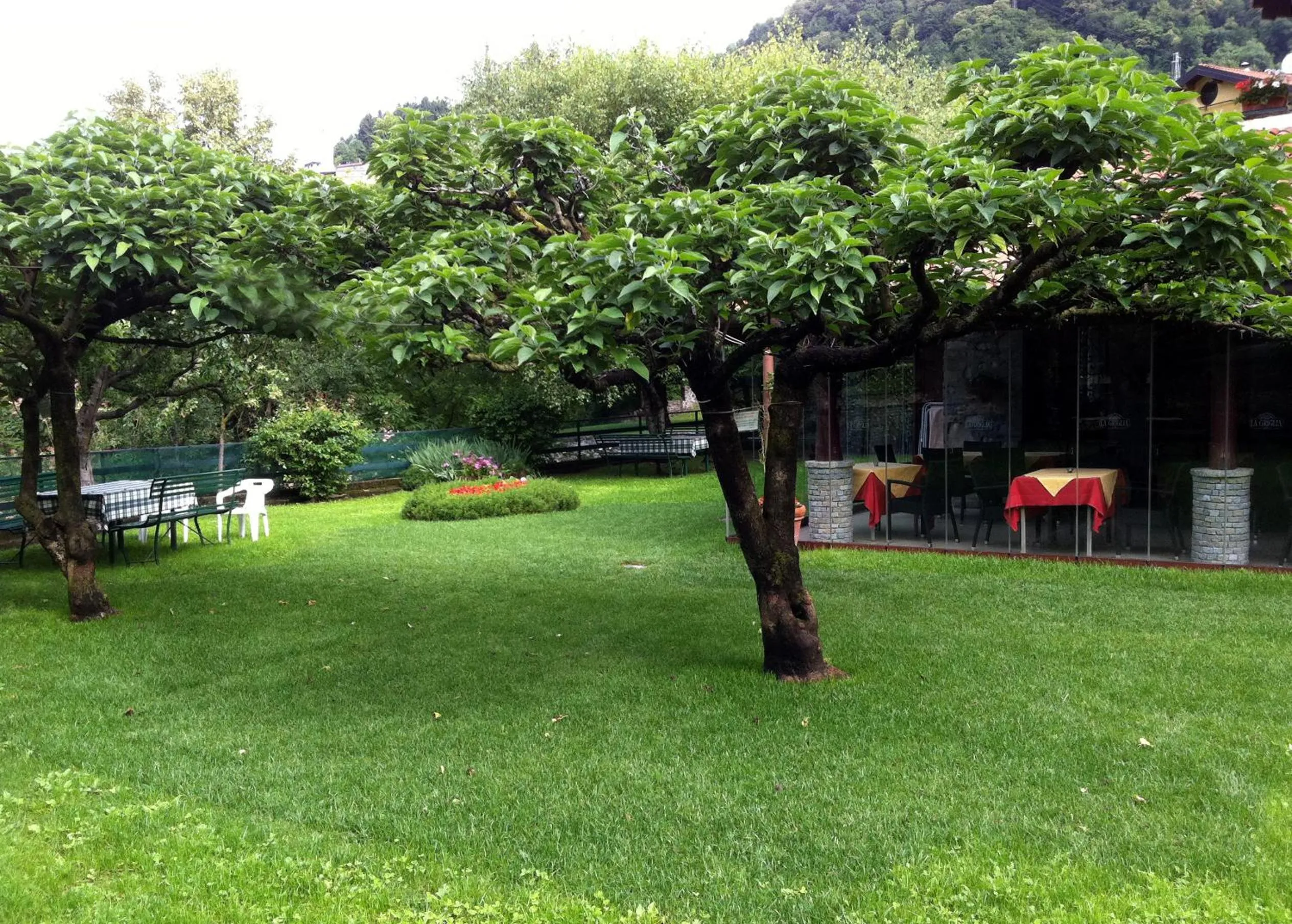 Garden in La Griglia Hotel