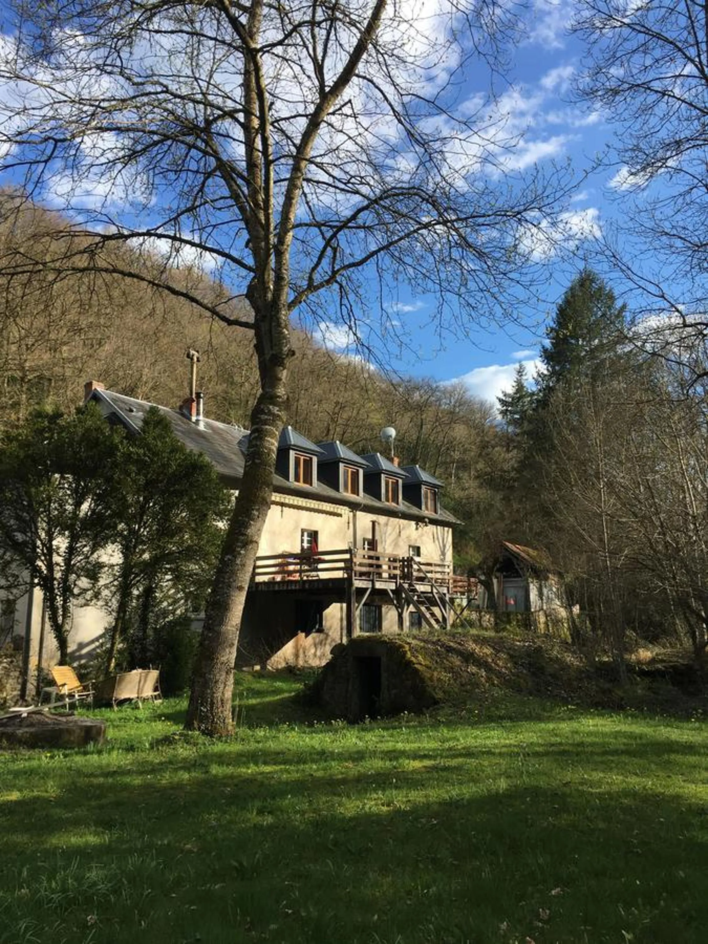 Facade/entrance in Moulin de la Fayolle