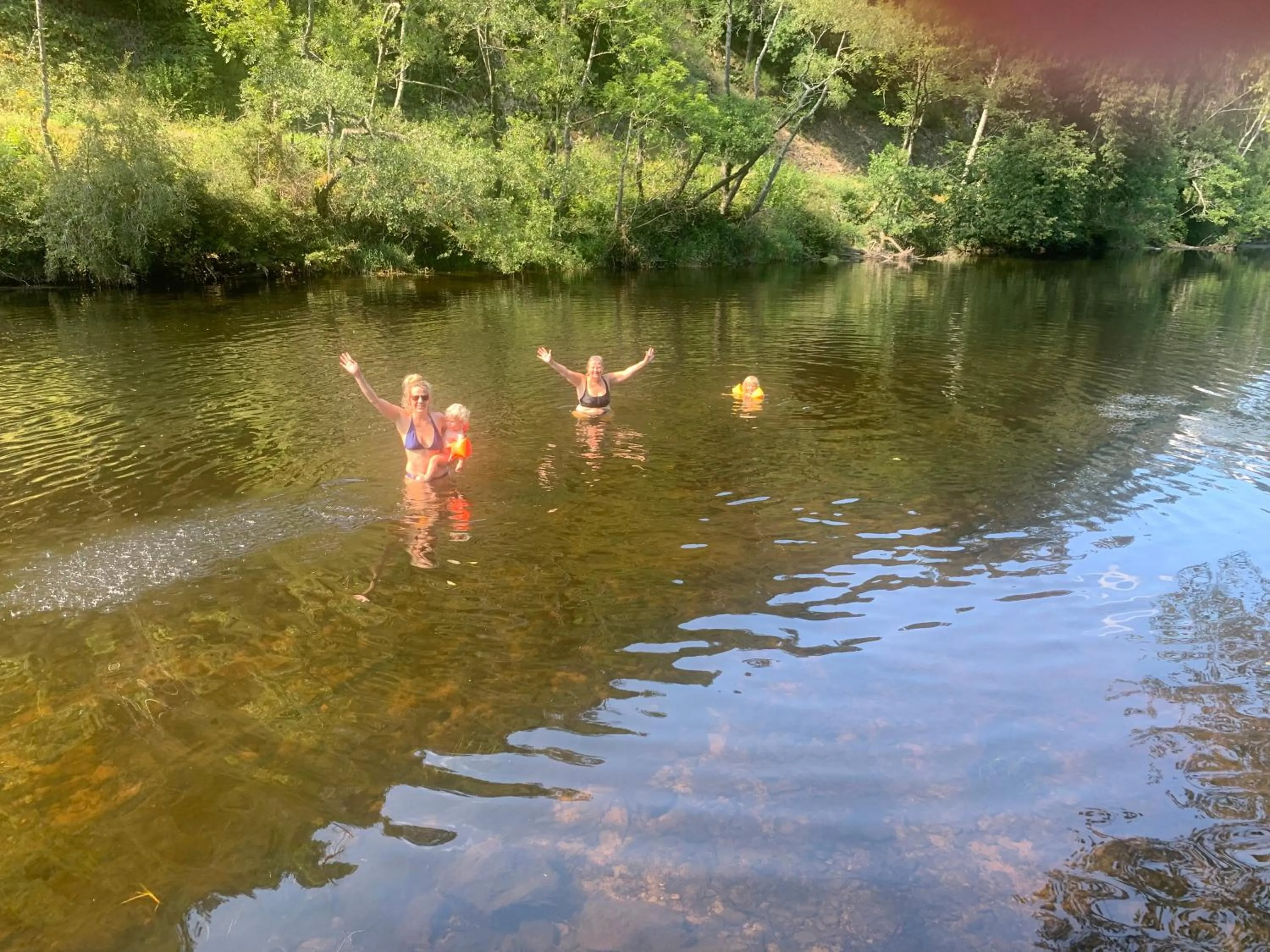 Open Air Bath in Moulin de la Fayolle