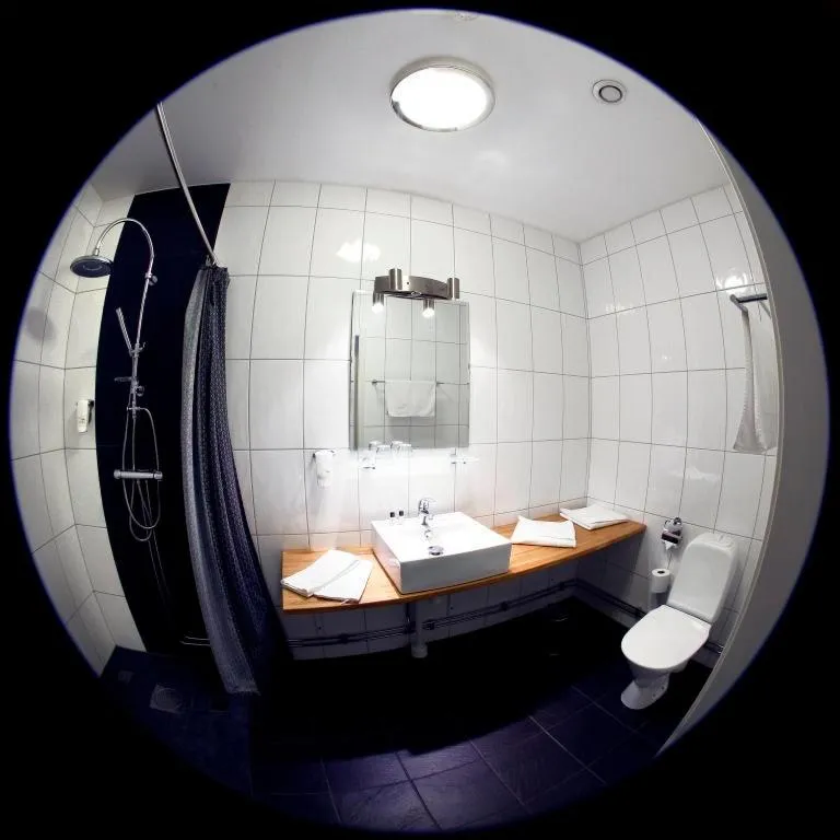 Bathroom in Adels Hotel