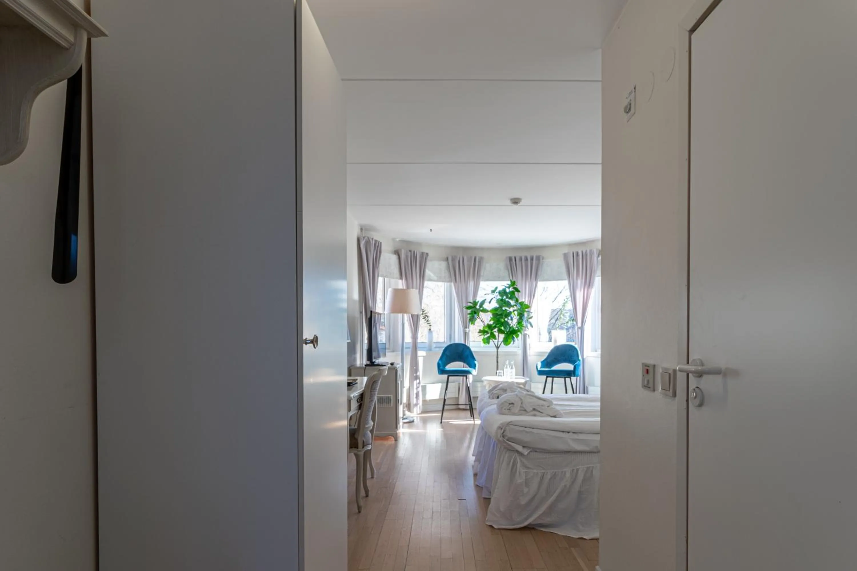 Photo of the whole room, Bed in First Hotel Olofström