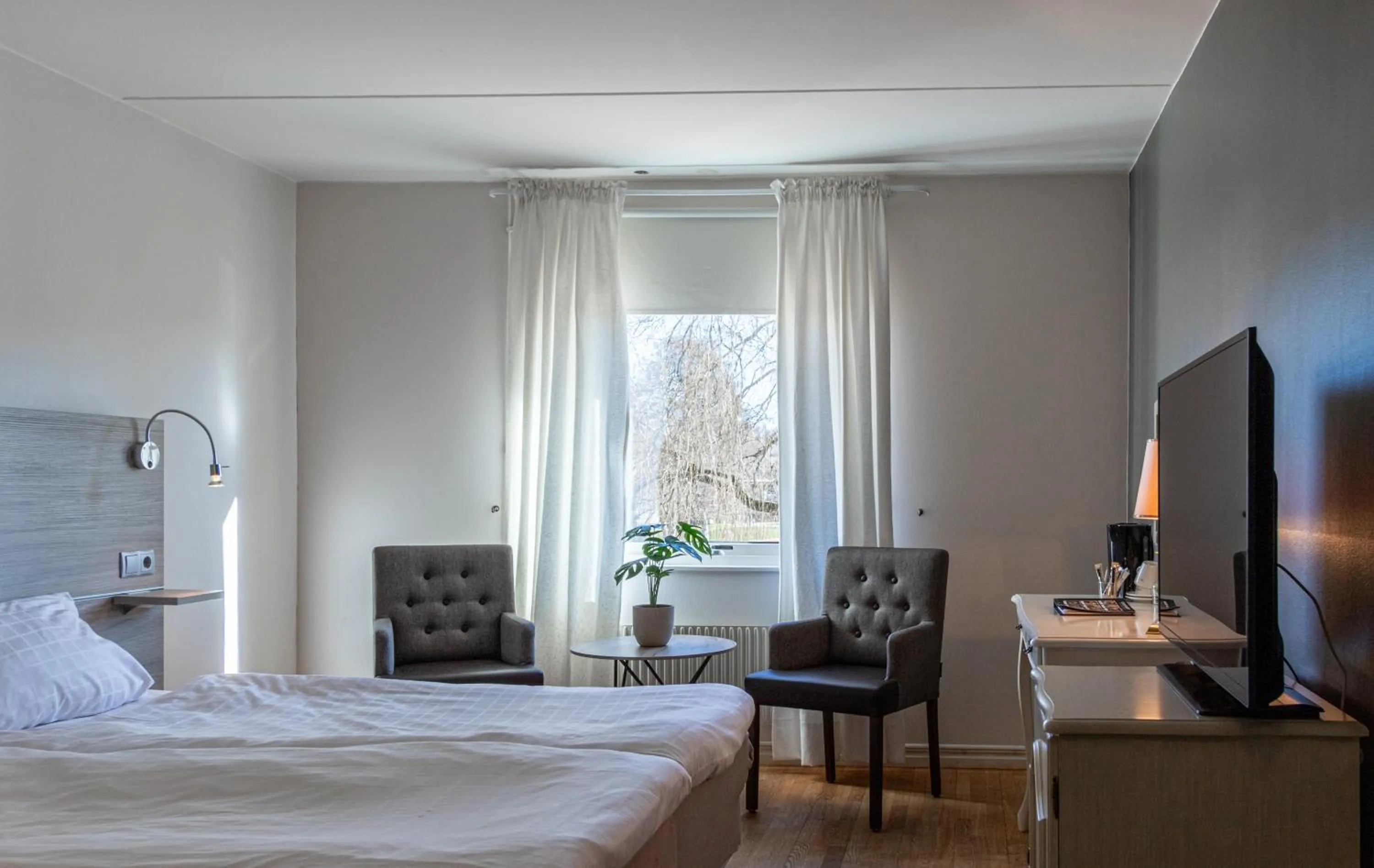 Bedroom, Bed in First Hotel Olofström