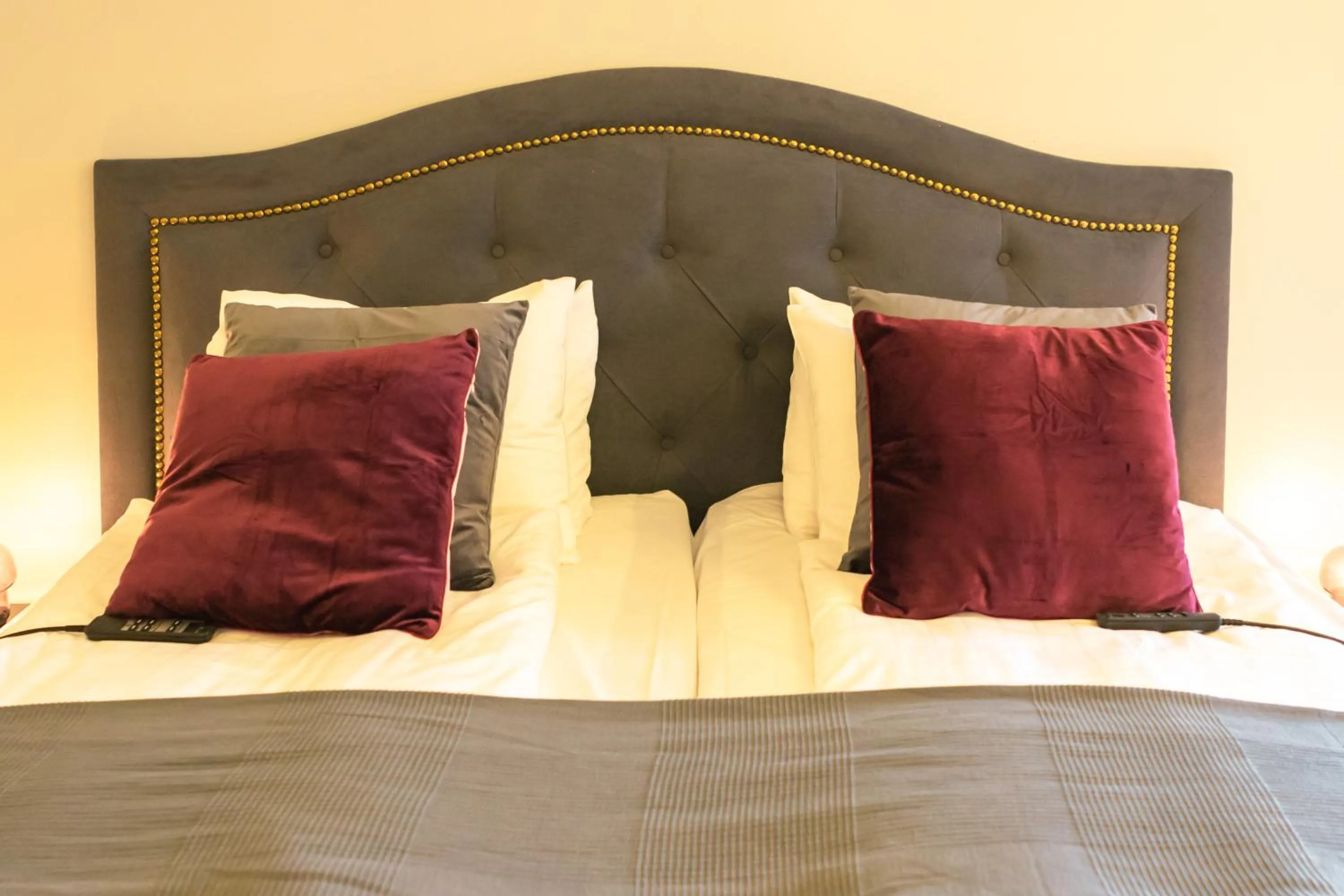 Bed in First Hotel Olofström