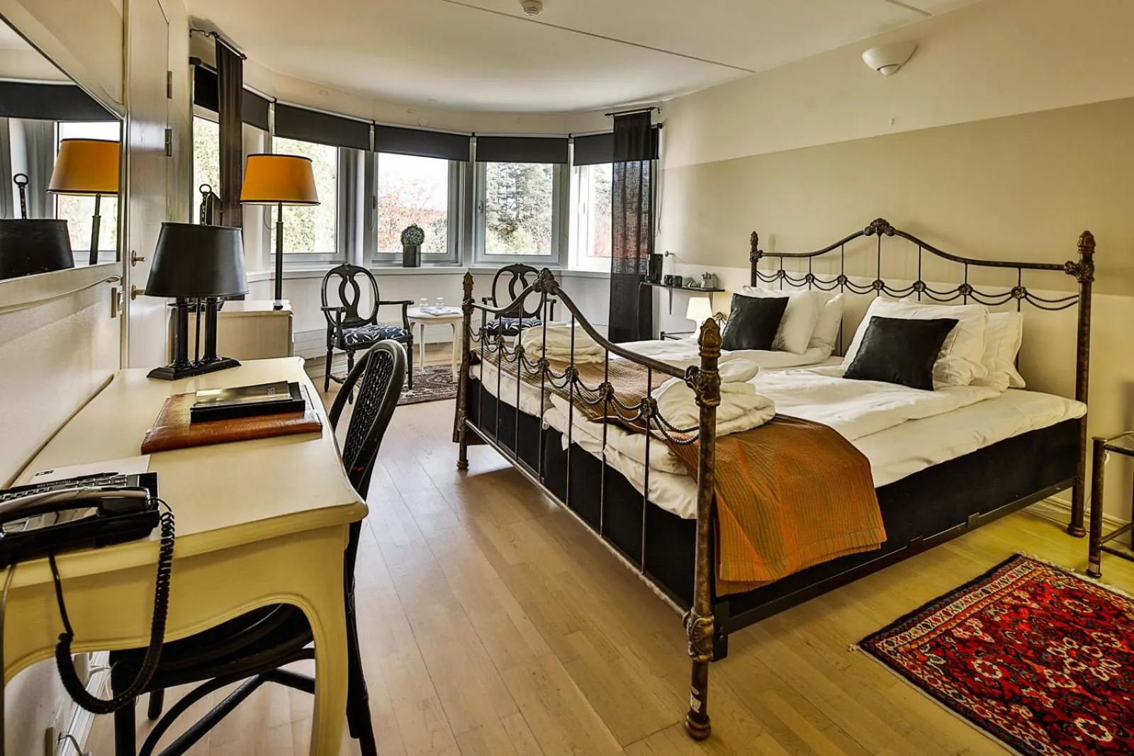 Photo of the whole room, Bed in First Hotel Olofström