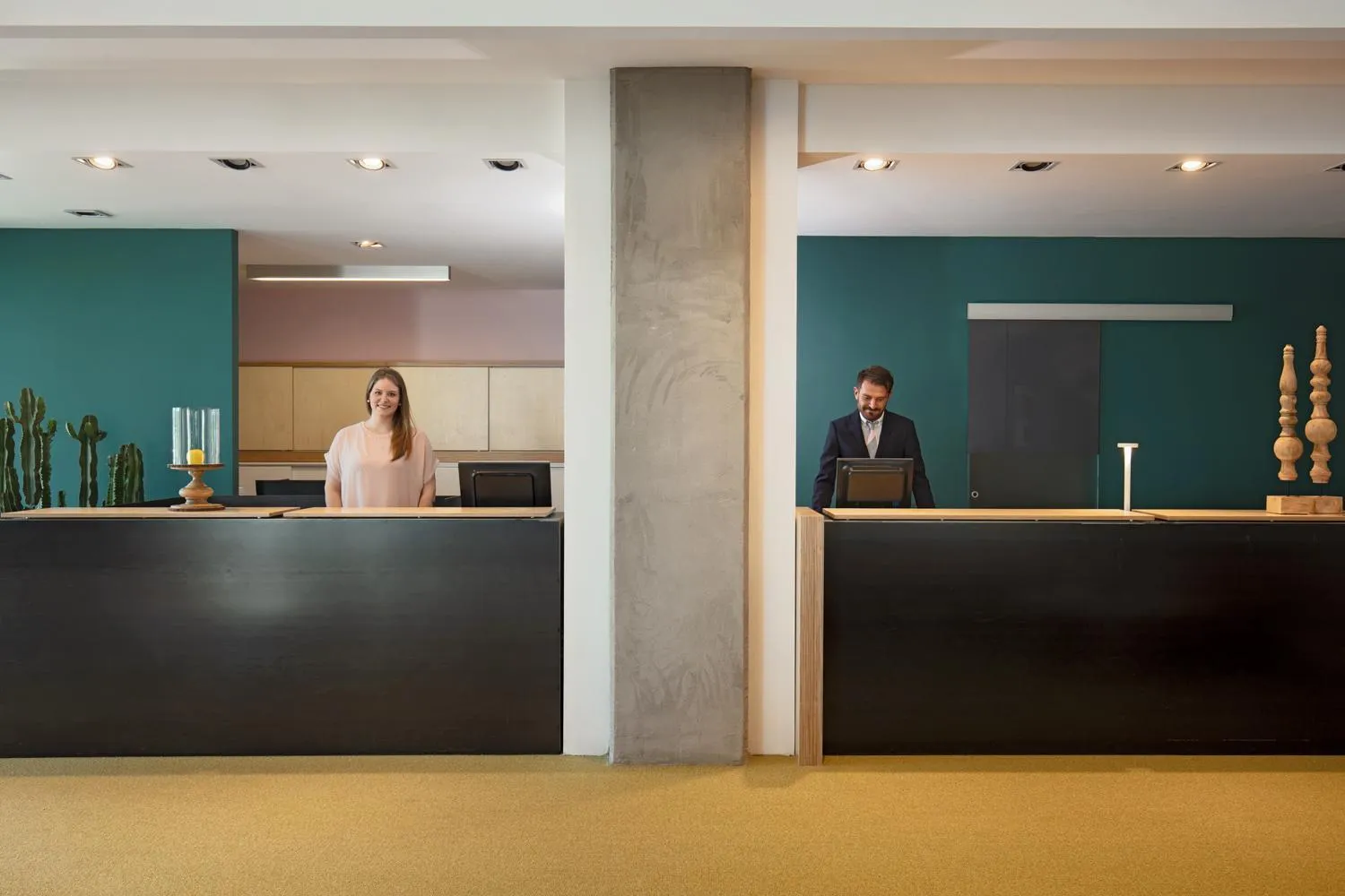 Lobby or reception in Garda Hotel