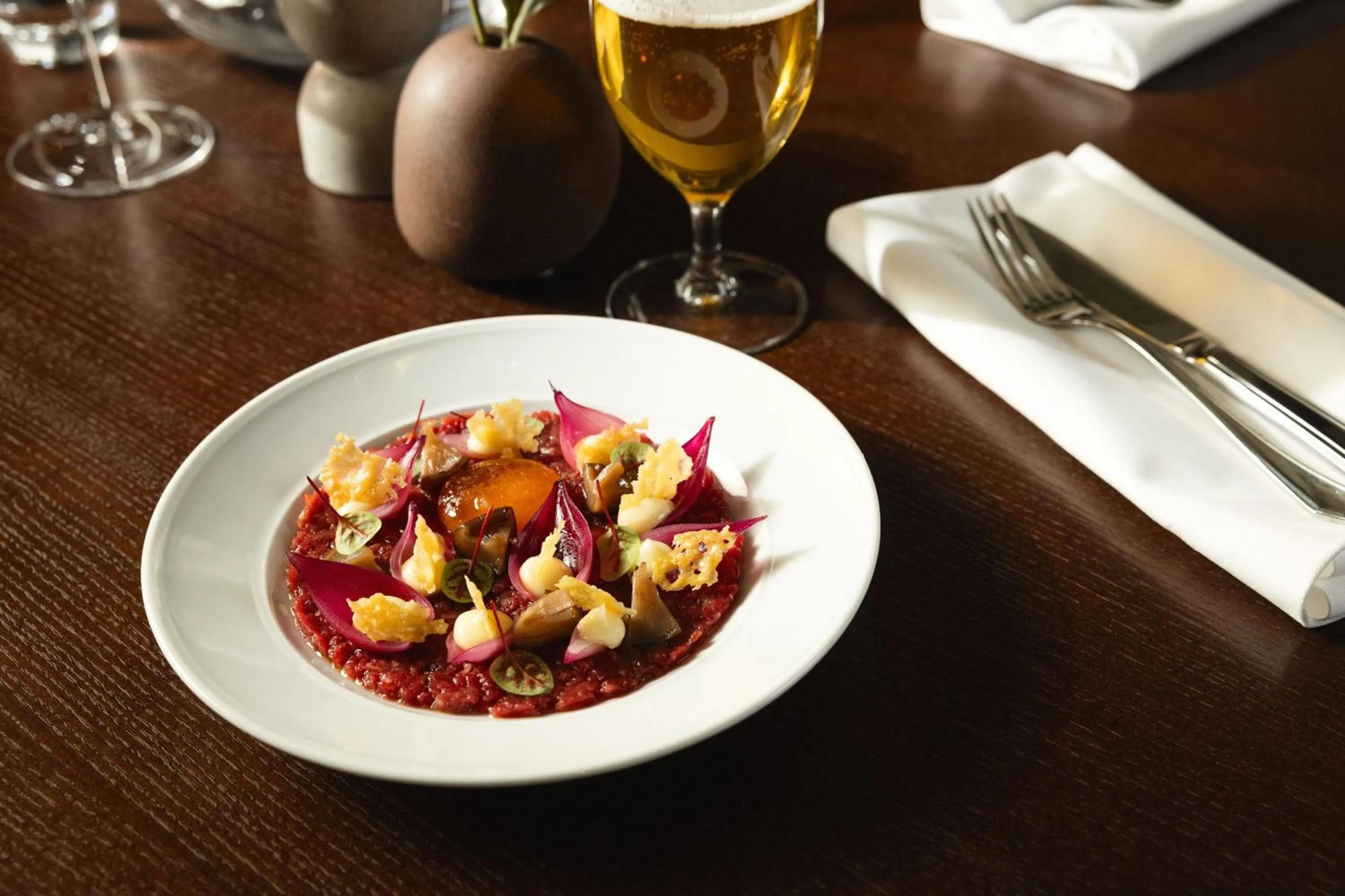 Food and drinks in Hotell Gillet i Köping