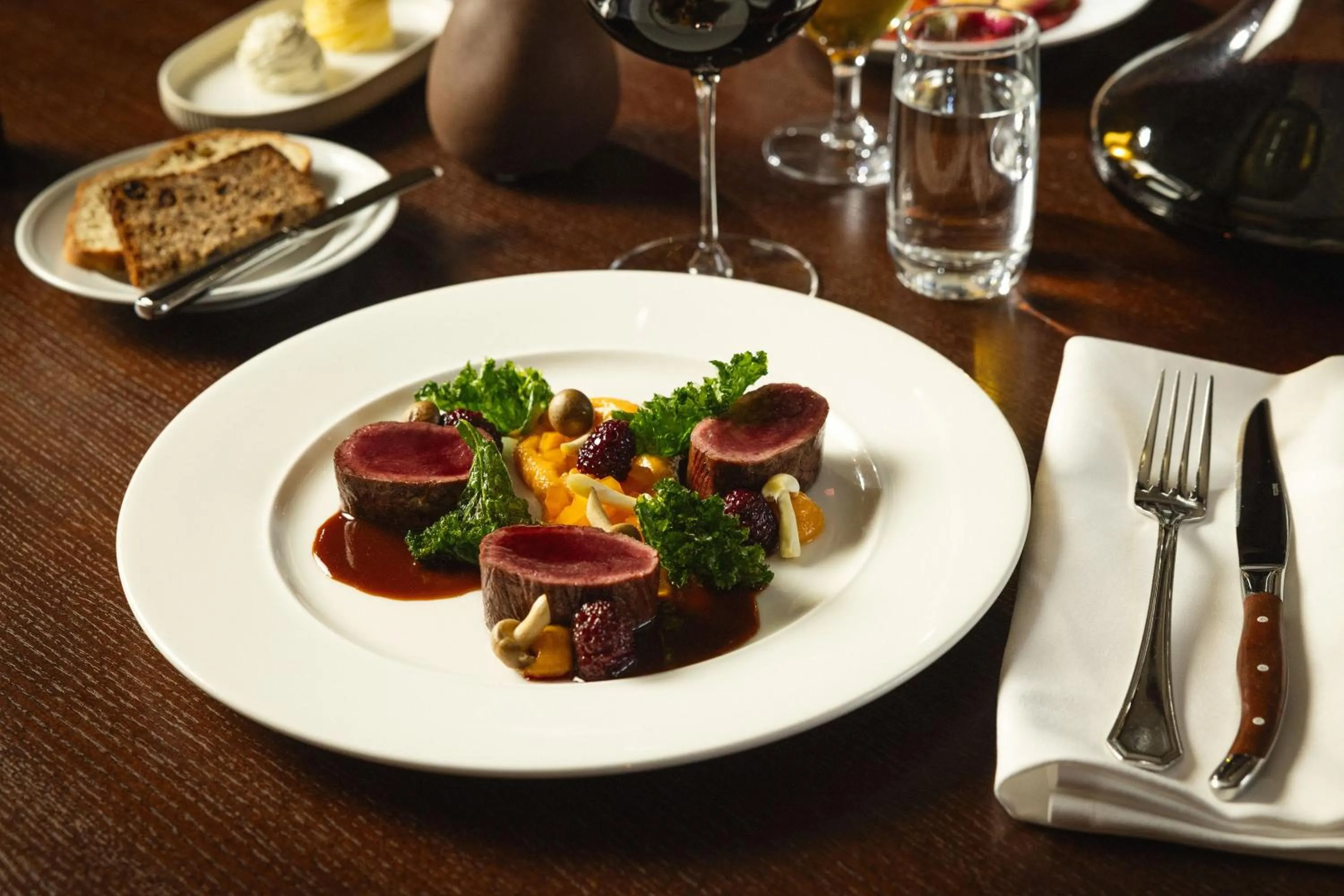 Food and drinks in Hotell Gillet i Köping