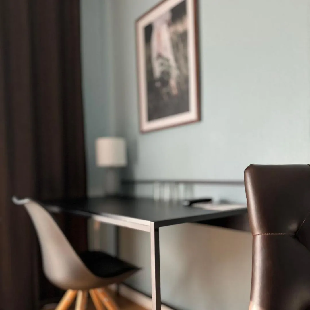 Seating area in Hotell Gillet i Köping