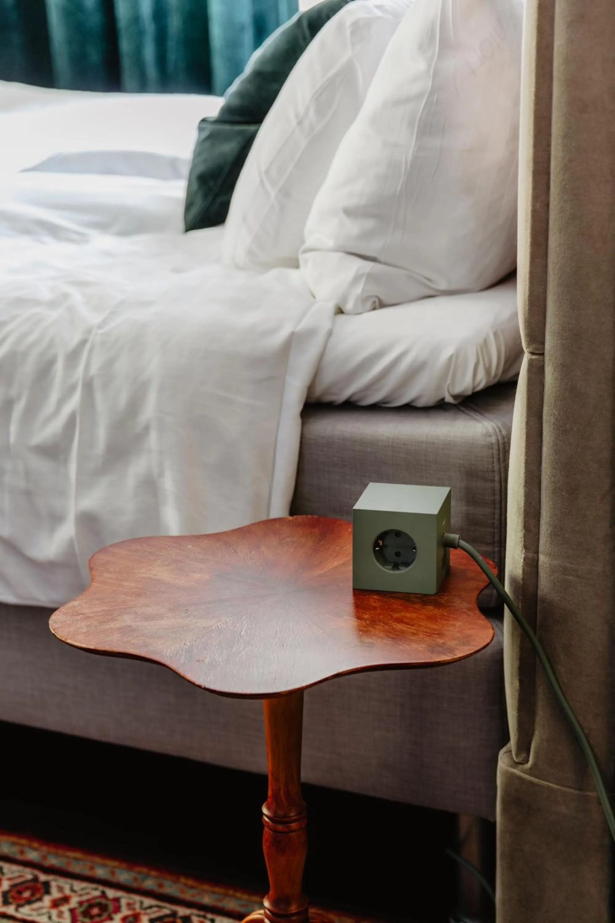 Bed in Hotel Slottsvillan