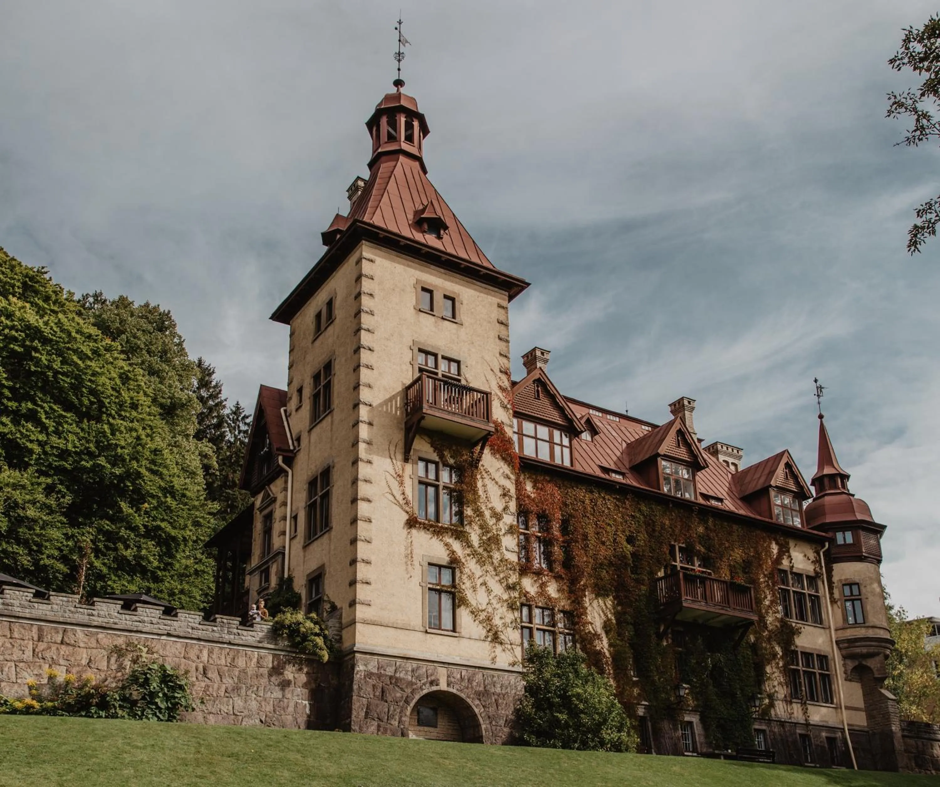 Street view in Hotel Slottsvillan