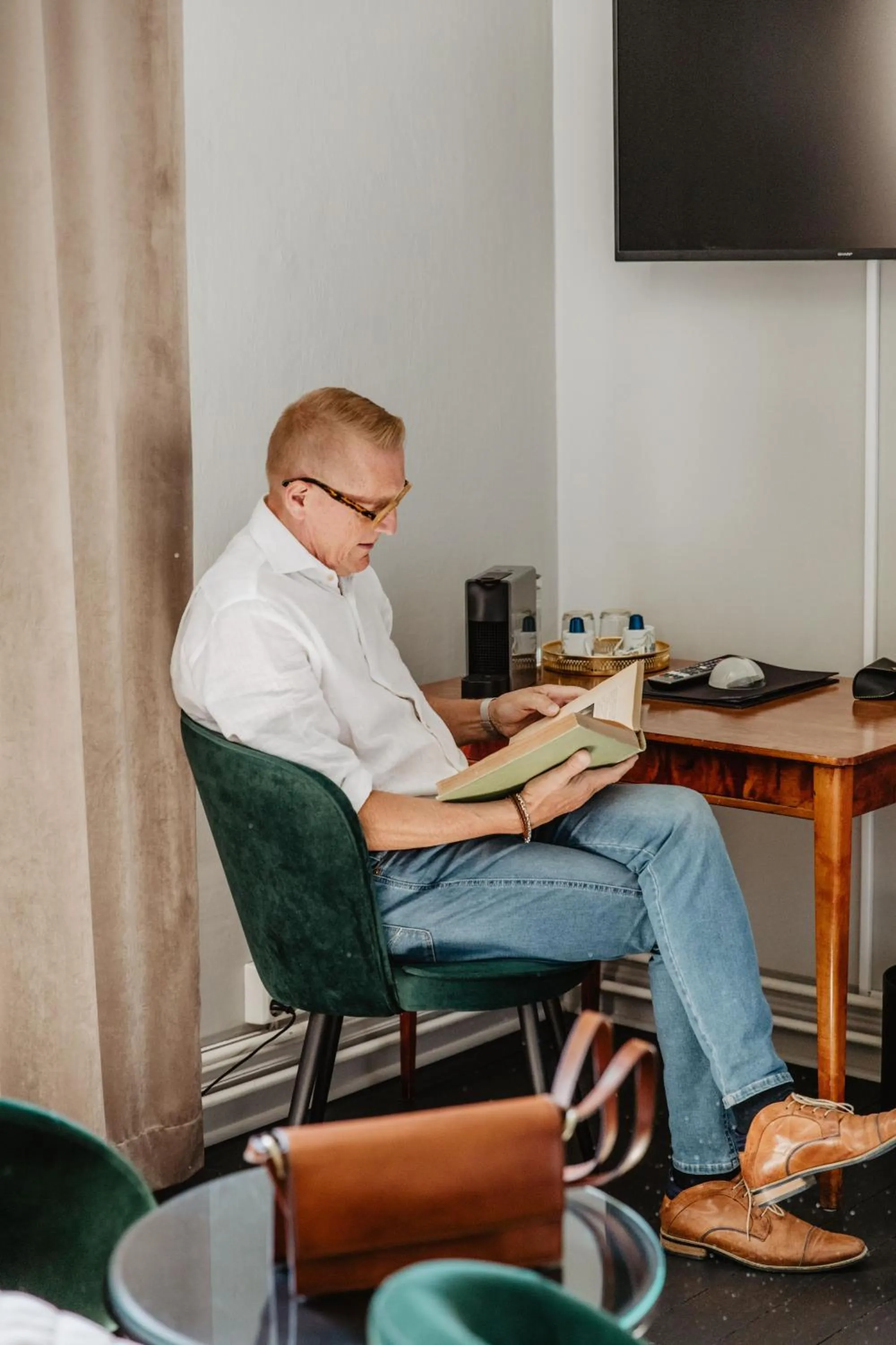 TV and multimedia in Hotel Slottsvillan