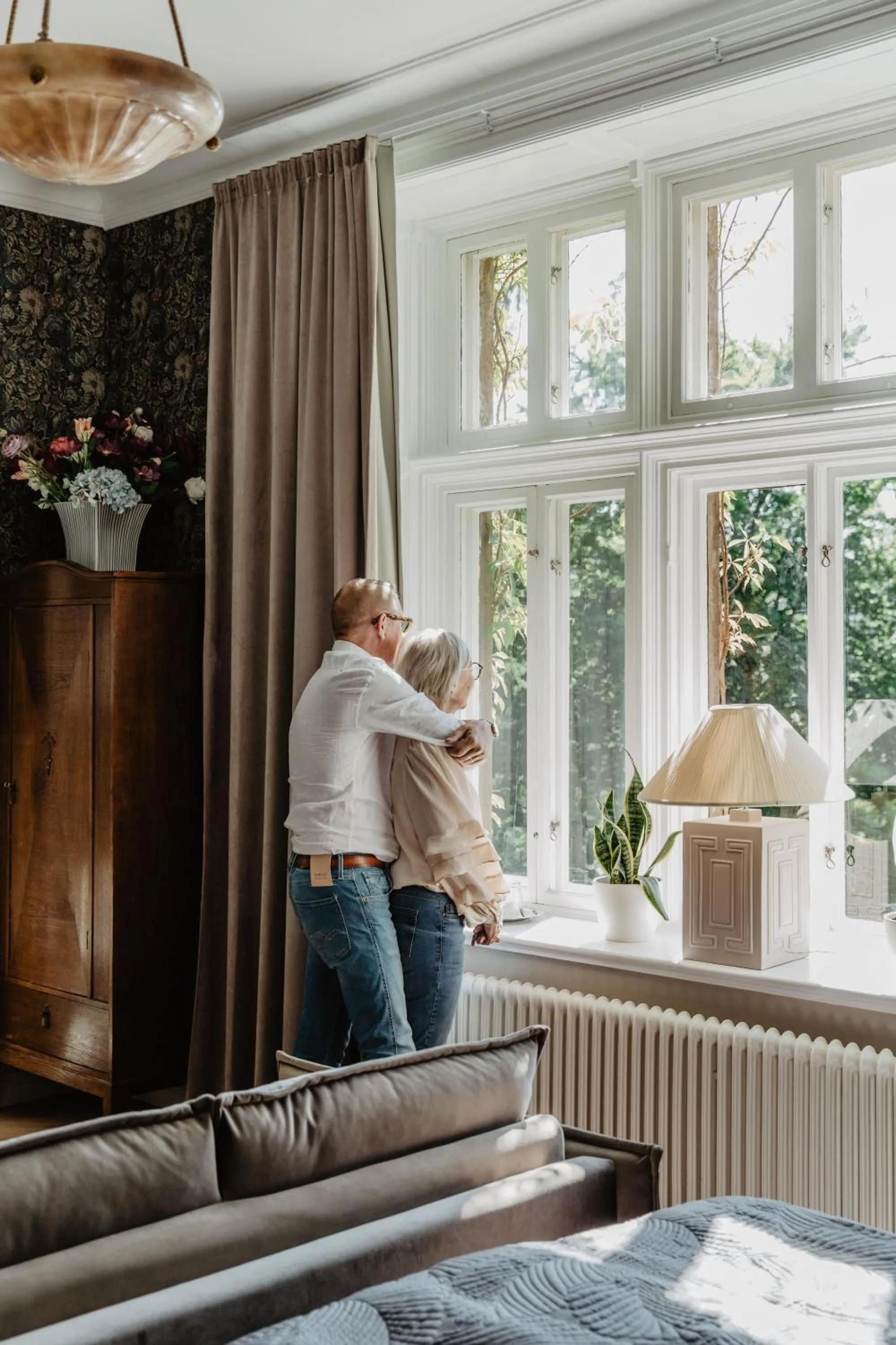 Living room in Hotel Slottsvillan