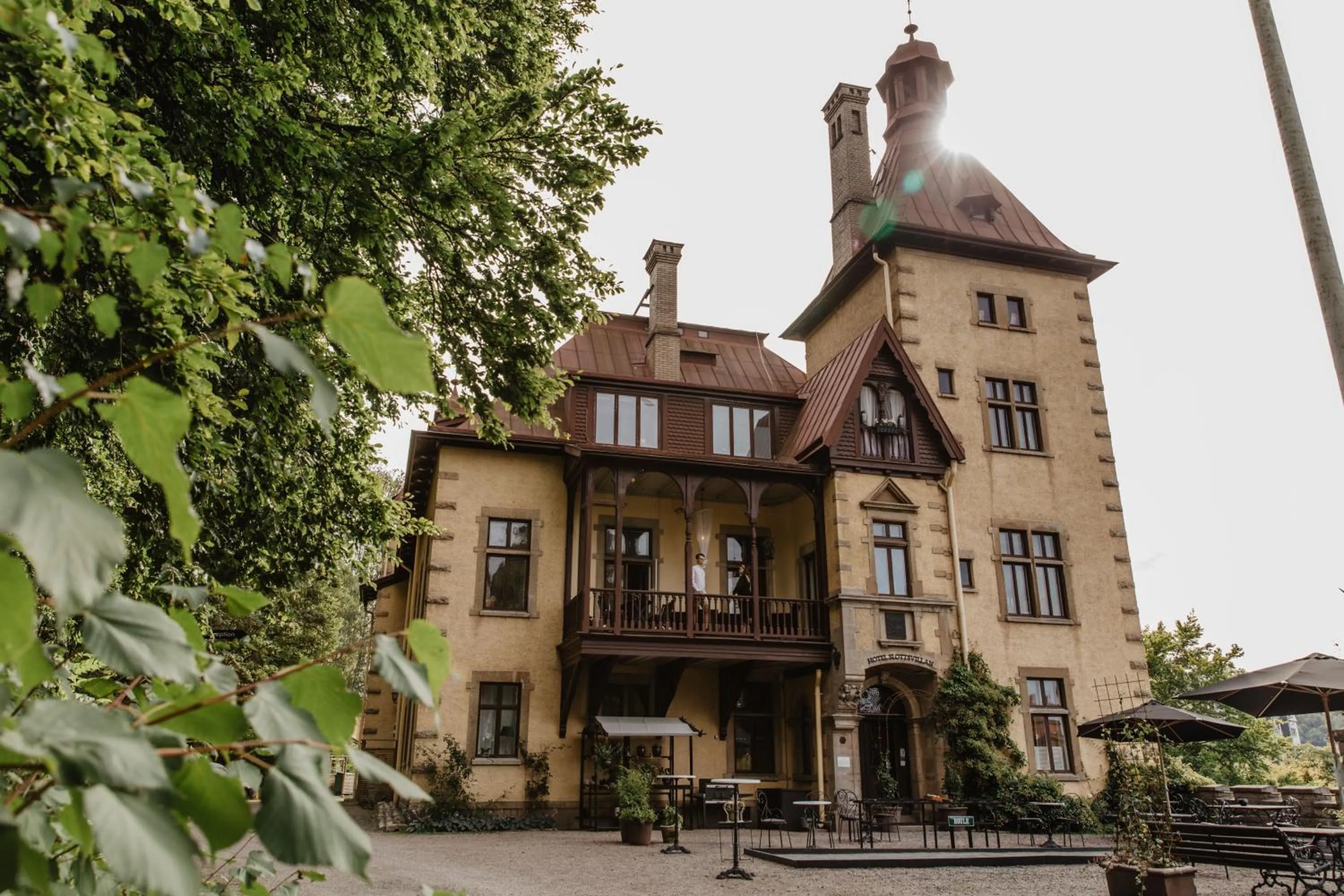Street view in Hotel Slottsvillan