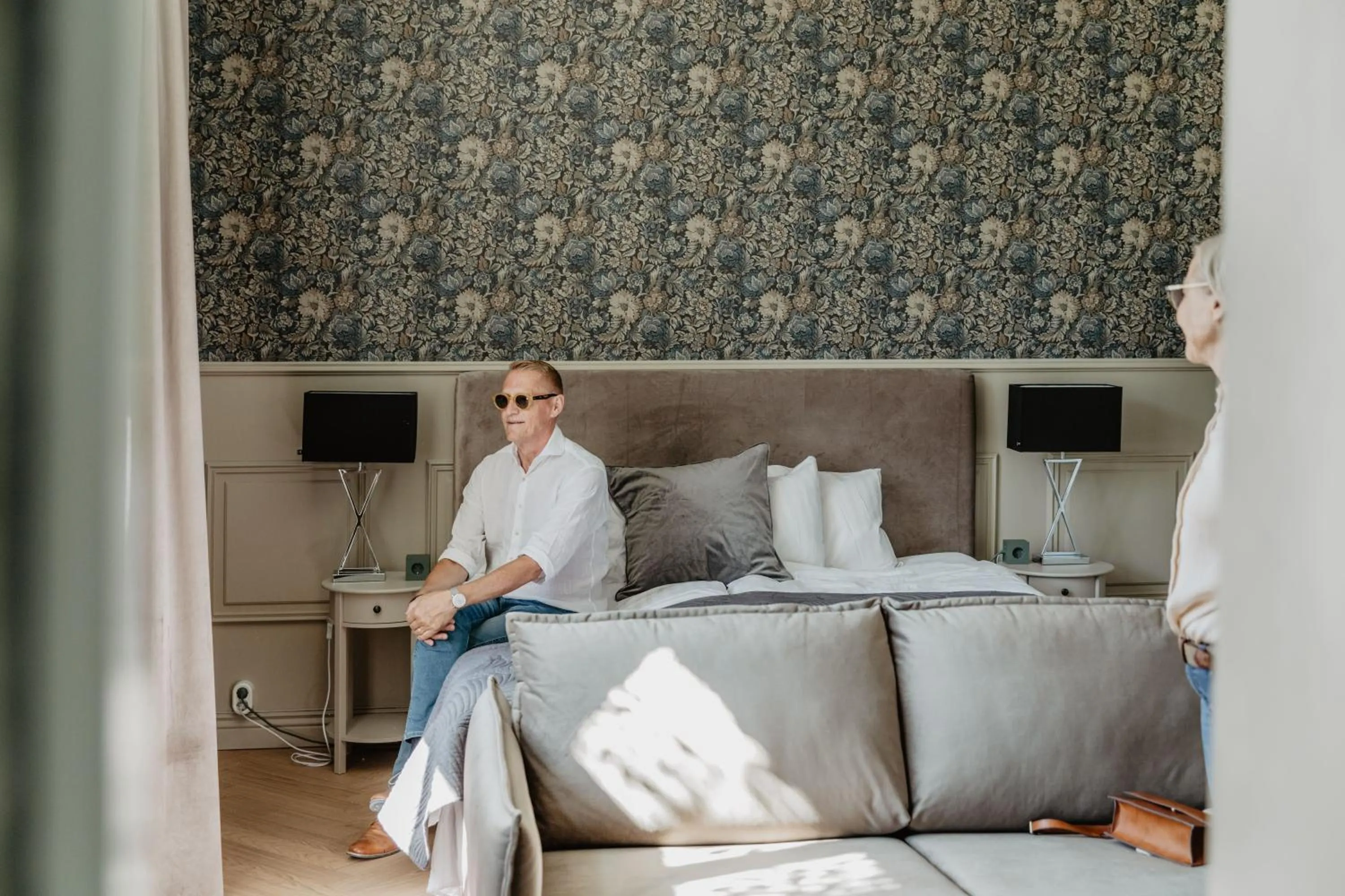 Bedroom in Hotel Slottsvillan